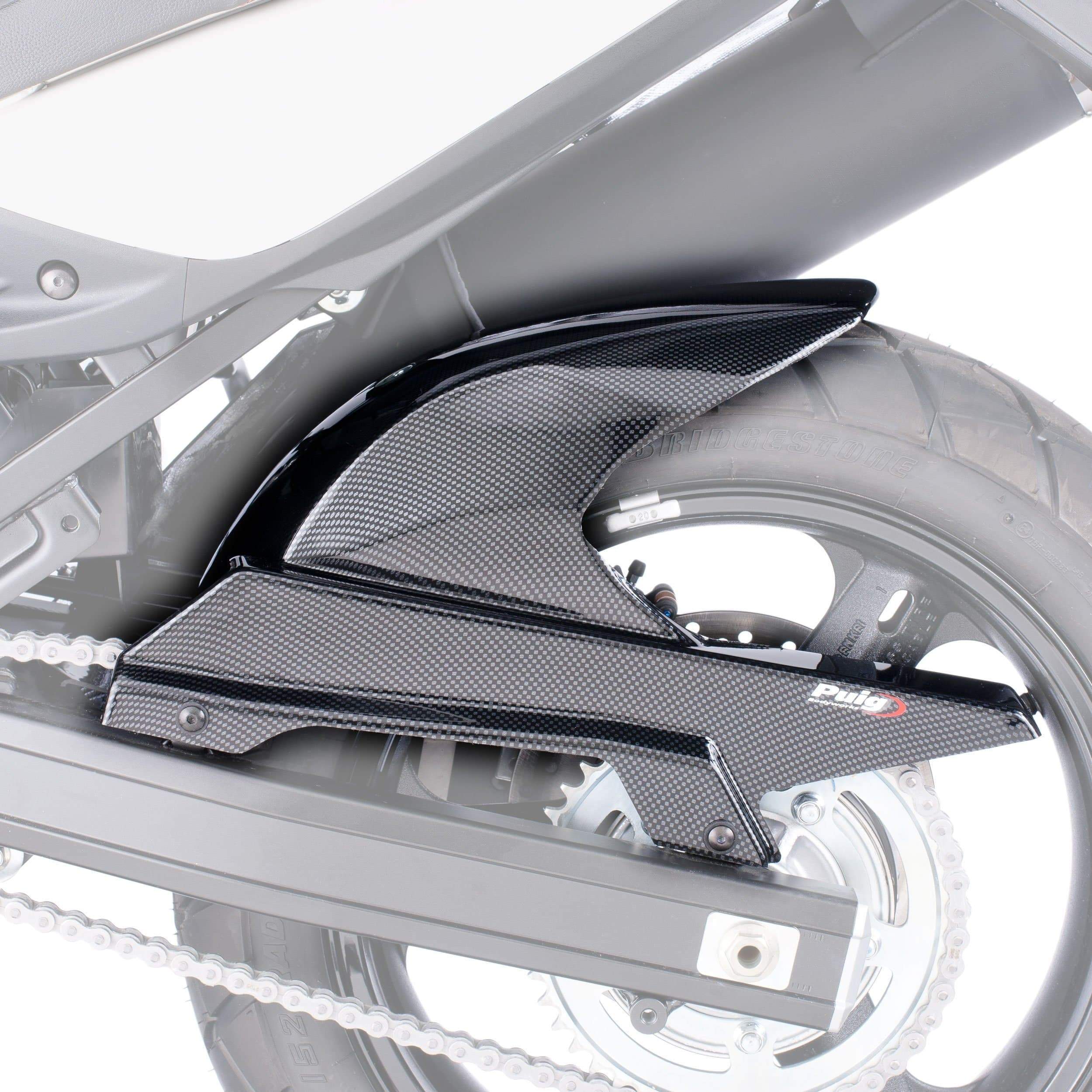 Puig Hugger | Carbon Look | Suzuki V-Strom 650 2007>Current-M4710C-Huggers-Pyramid Motorcycle Accessories