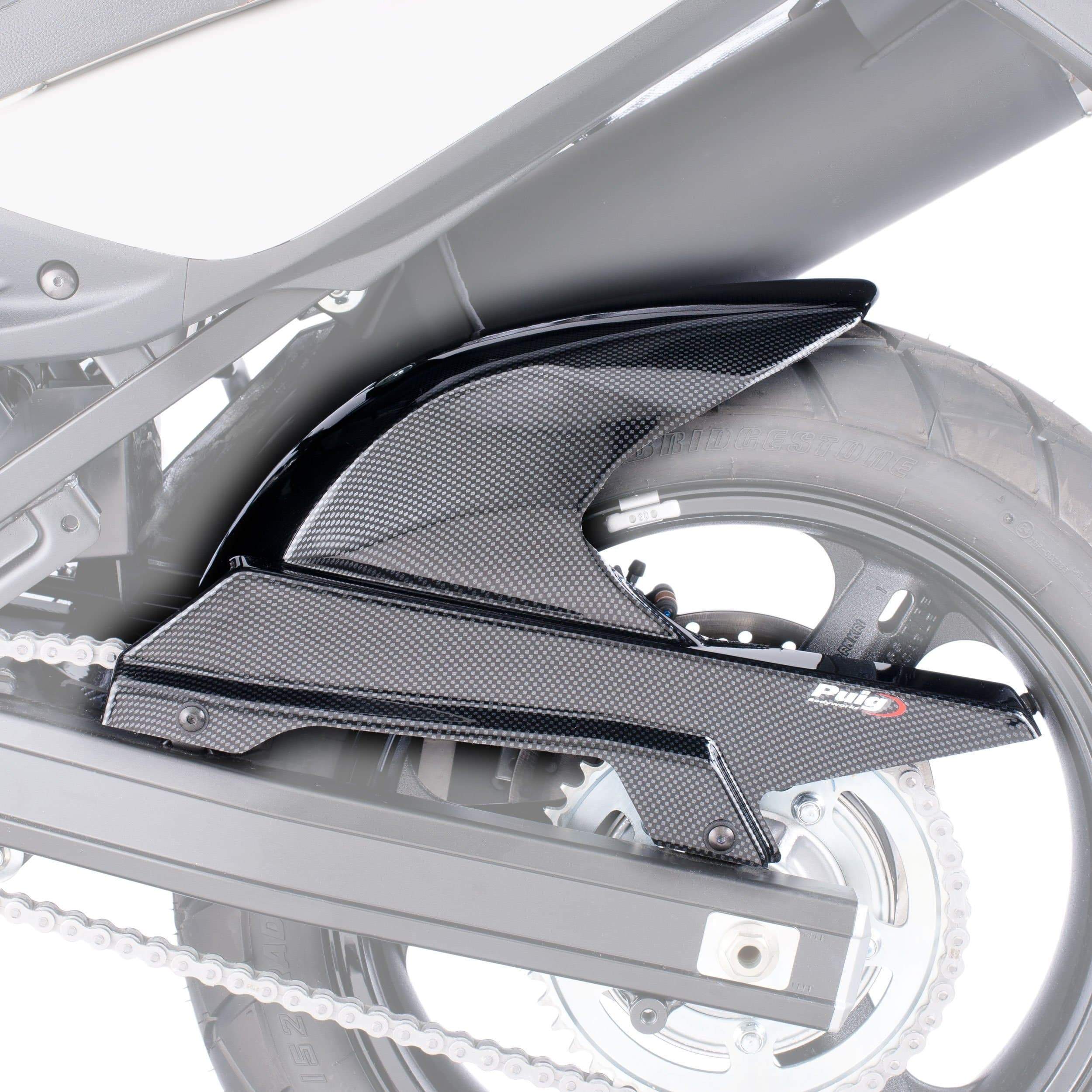Puig Hugger | Carbon Look | Suzuki V-Strom 650XT 2007>Current-Huggers-Pyramid Motorcycle Accessories