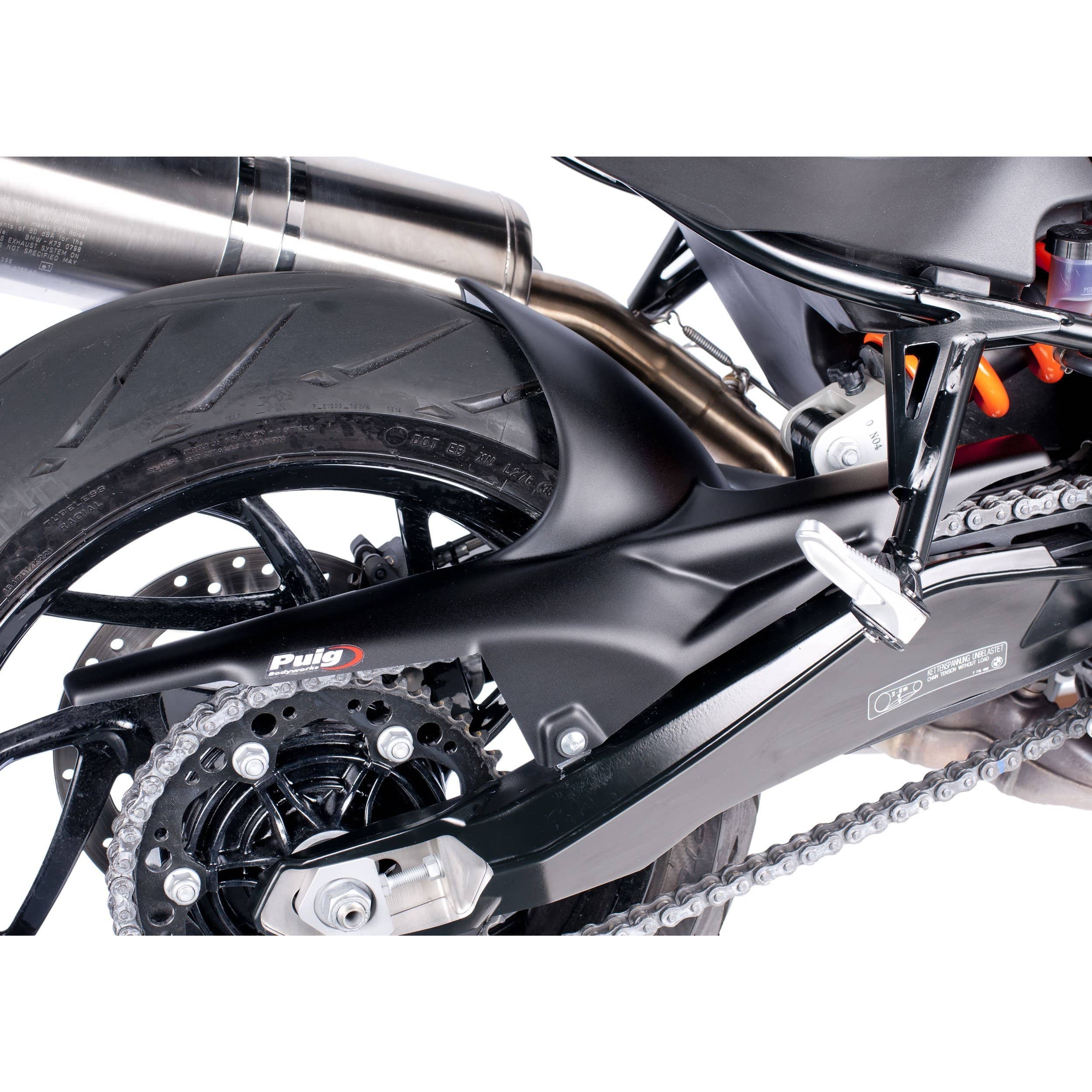 Puig Hugger | Matte Black | BMW F 800 R 2009>2019-Huggers-Pyramid Motorcycle Accessories