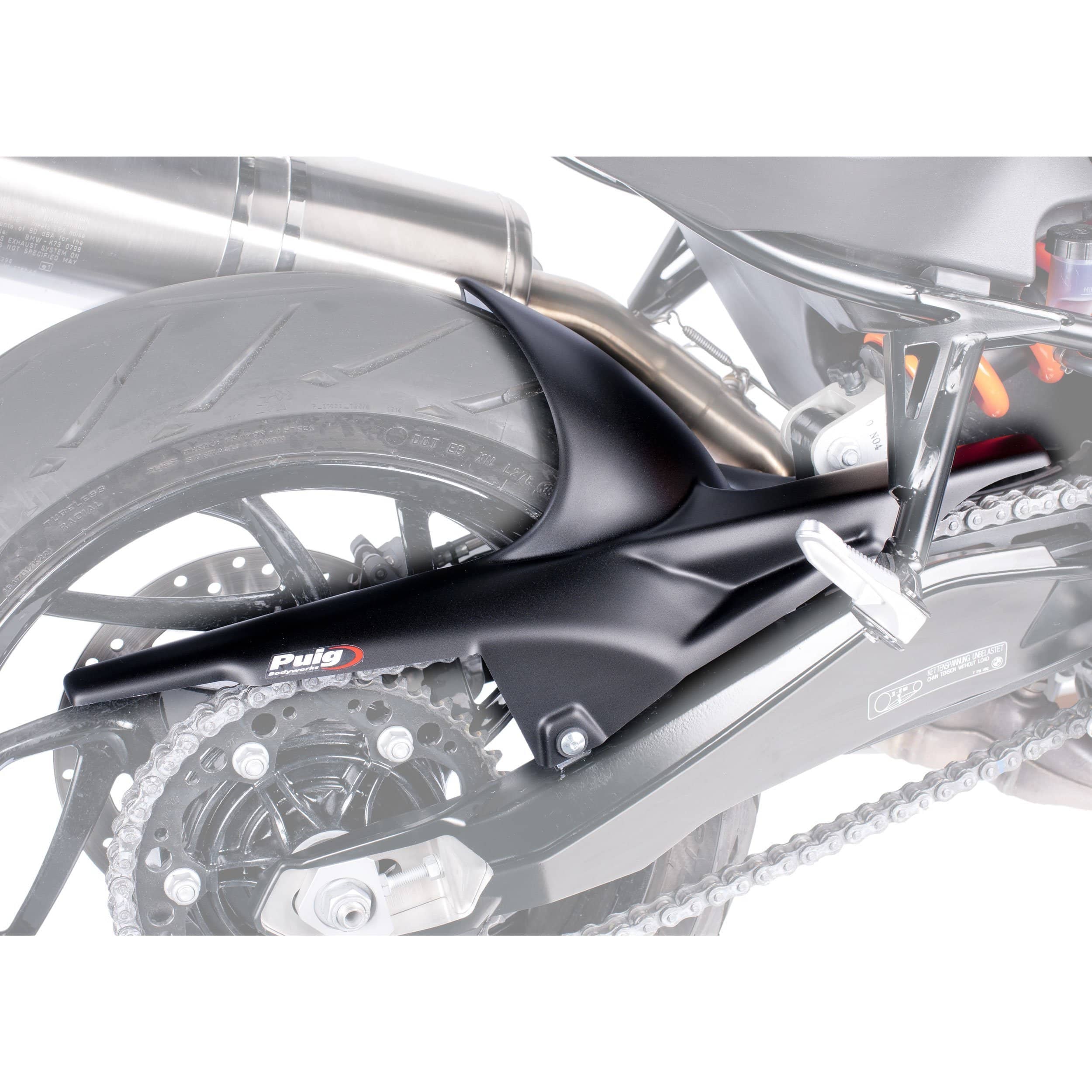 Puig Hugger | Matte Black | BMW F 800 R 2009>2019-Huggers-Pyramid Motorcycle Accessories