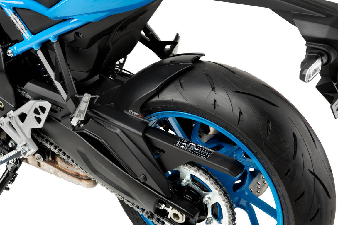 Puig Hugger | Matte Black | Suzuki GSX-8S 2023>Current-M21699J-Huggers-Pyramid Motorcycle Accessories