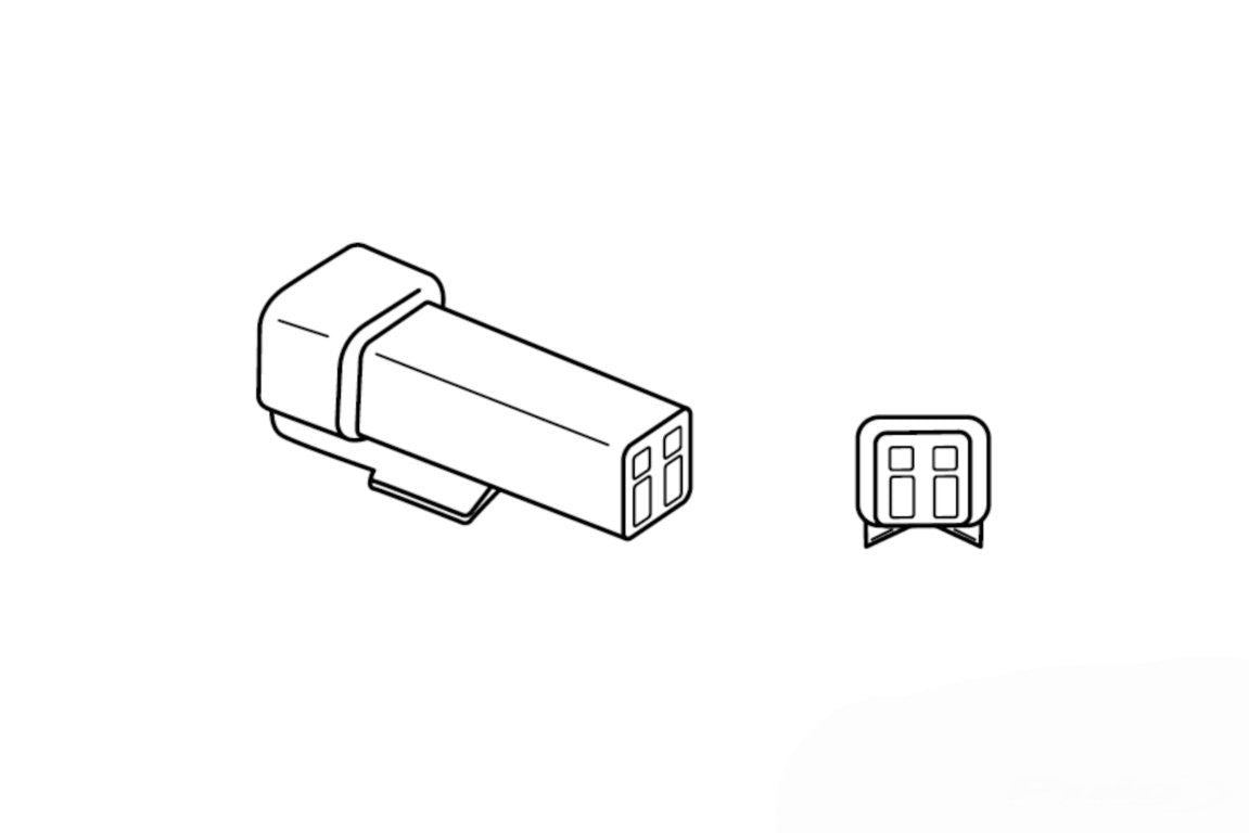 Puig License Plate Light Connector Lead | Suzuki Hayabusa GSX-R1300 2022>Current-Lights-Pyramid Motorcycle Accessories