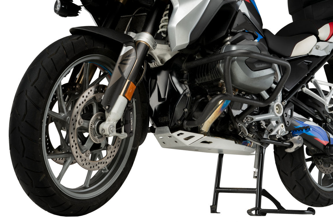 Puig Metal Belly Pan | Silver | BMW R1250 GS 2021>2024-M21574P-Belly Pans-Pyramid Motorcycle Accessories