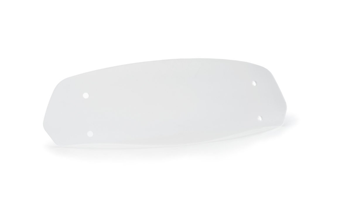 Puig Multi Adjustable Visor Spares - Spare Screen | 102mm x 325mm | Clear-M6873W-Spares-Pyramid Motorcycle Accessories