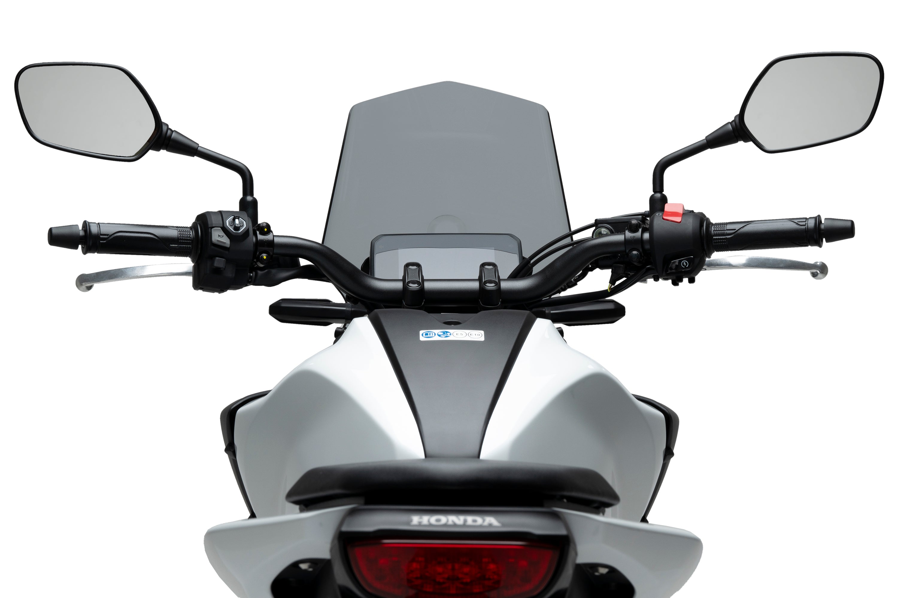 Puig Neo Sports Screen | Light Smoke | Honda CB125R/CB300R 2024>Current-Screens-Pyramid Motorcycle Accessories