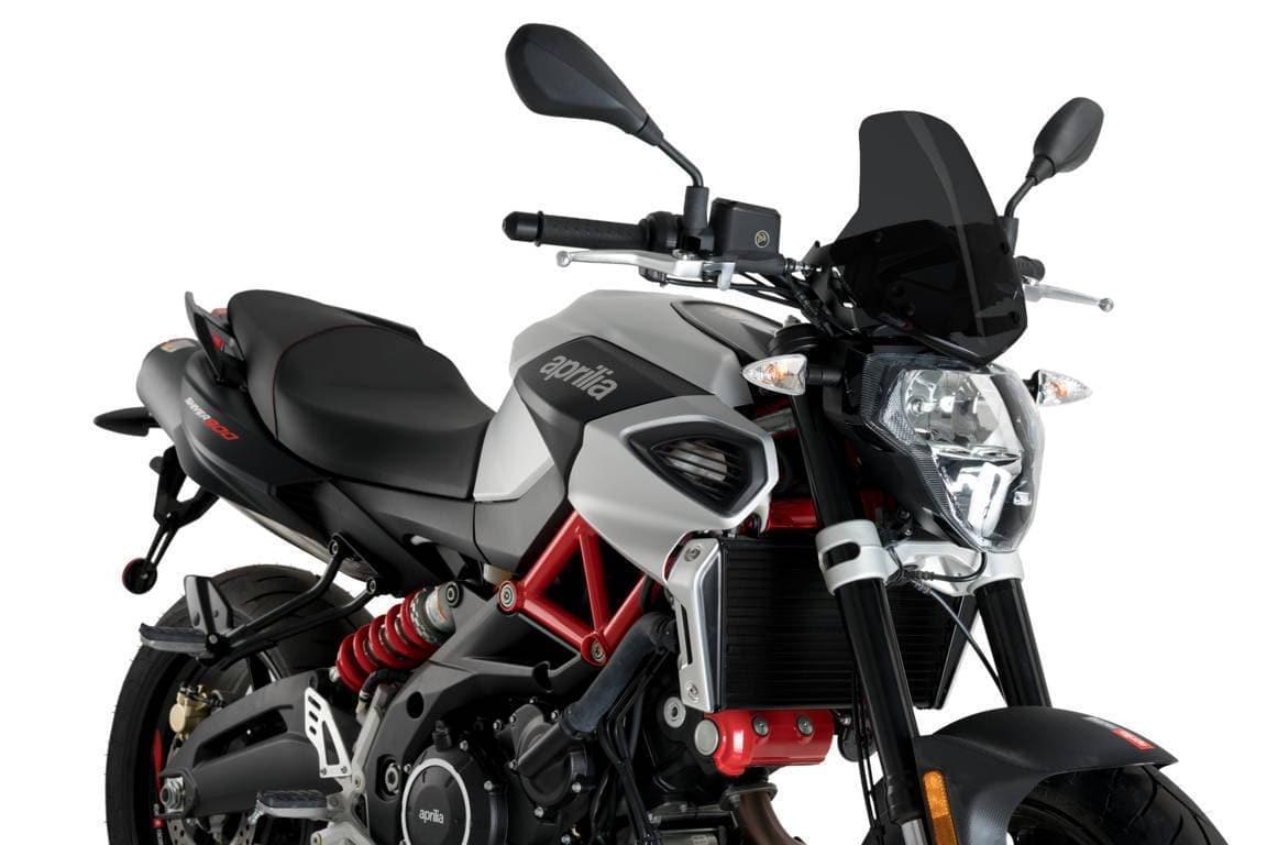 Puig New Generation Sport Screen | Dark Smoke | Aprilia Shiver 900 2017>2020 -  Shop name