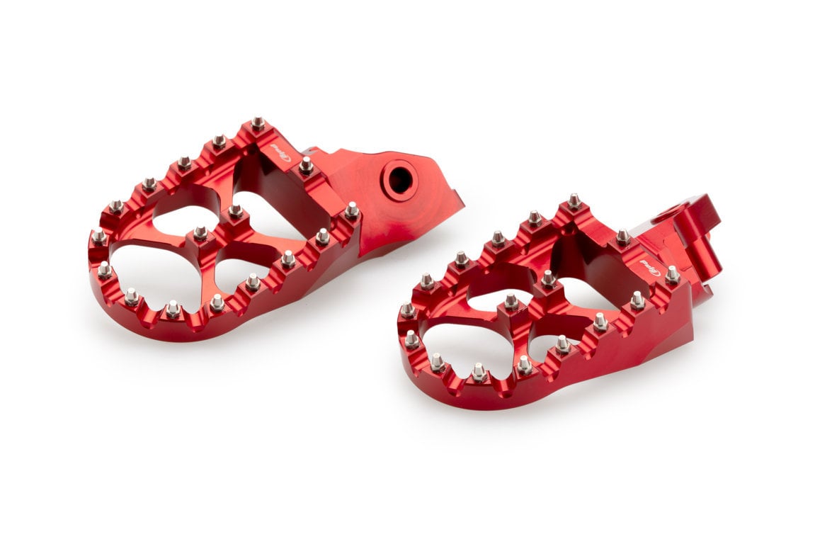 Puig Off-Road Footpegs | Red | BMW R 1250 GS Adventure 2018>2024 -  Shop name