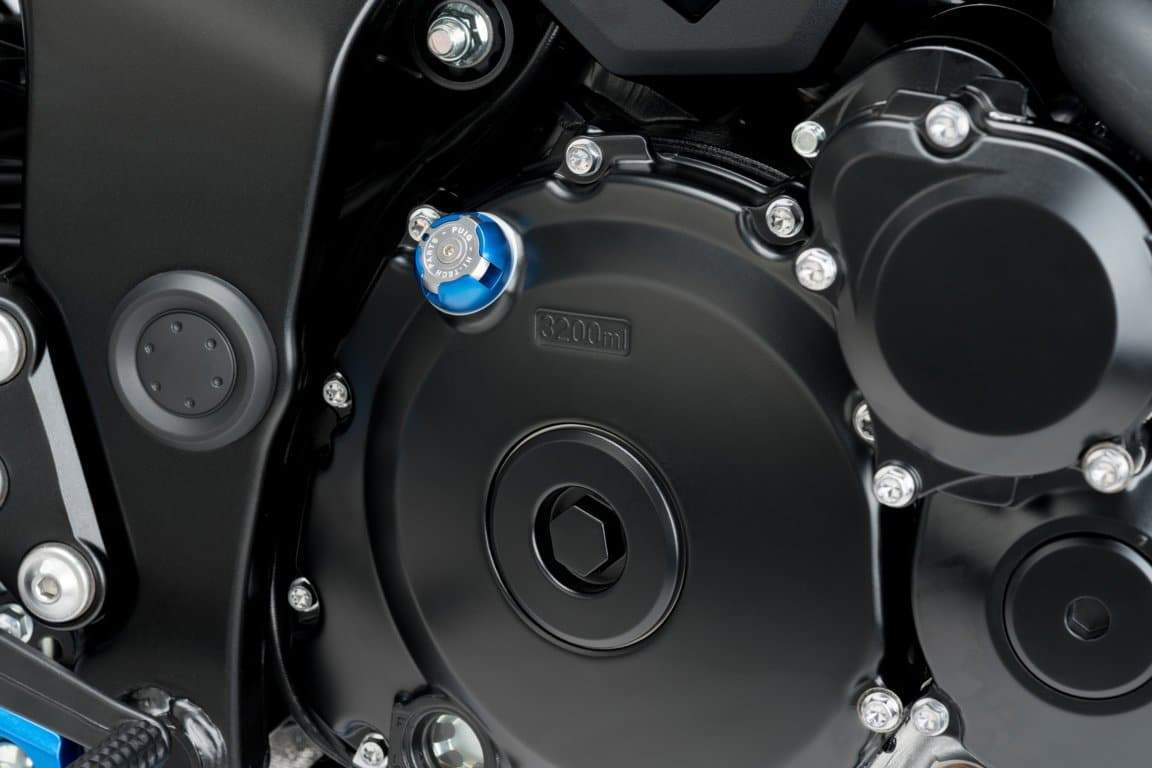 Puig Oil Plug | Blue | Triumph Street Twin 2019>Current-M3760A-Oil Plugs-Pyramid Motorcycle Accessories