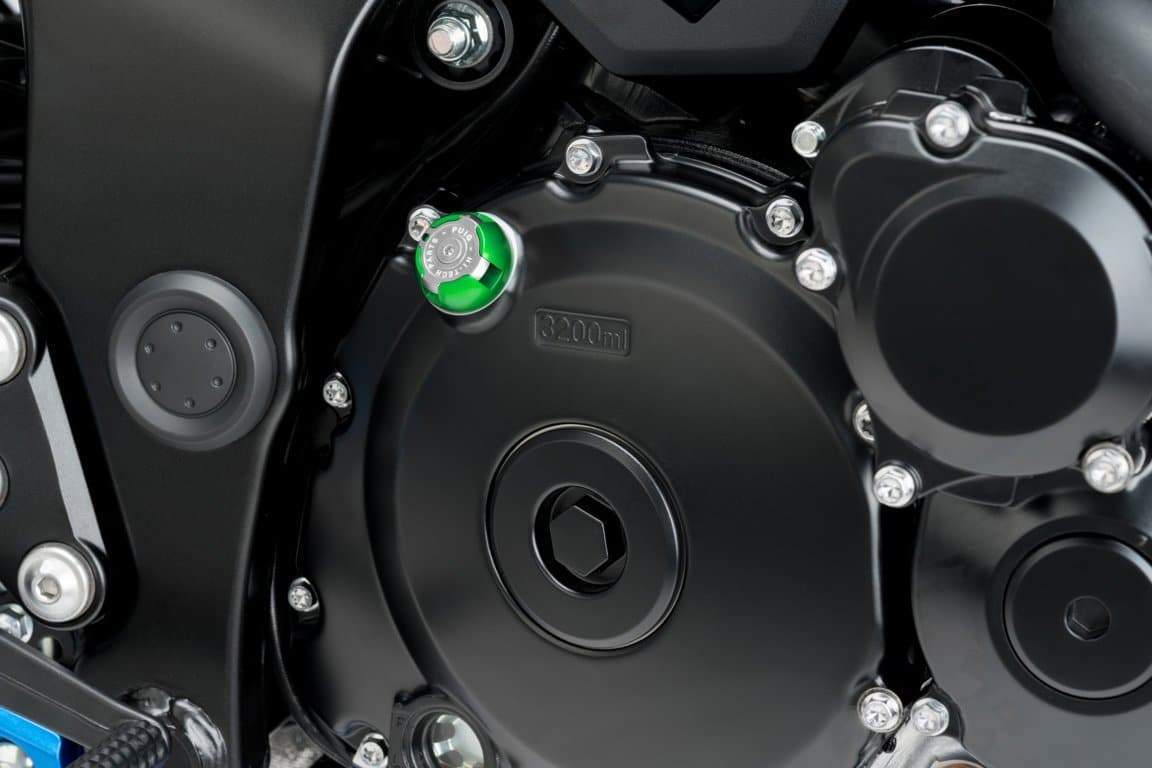 Puig Oil Plug | Green | Triumph Street Twin 2019>Current-M3760V-Oil Plugs-Pyramid Motorcycle Accessories