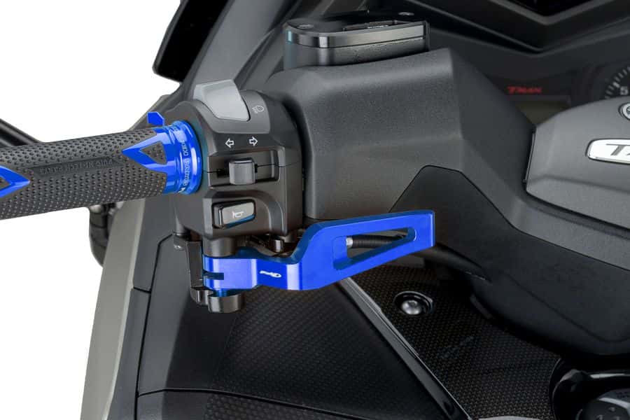 Puig Parking Brake Lever | Blue | Yamaha TMAX 530 2012>Current-M8500A-Levers-Pyramid Plastics