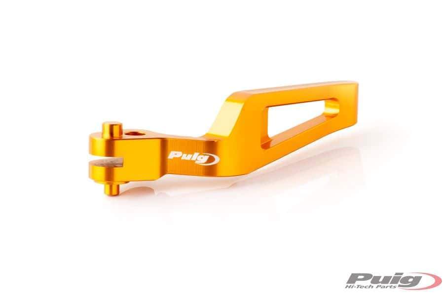 Puig Parking Brake Lever | Gold | Yamaha TMAX 530 SX 2017>2019-M8500O-Levers-Pyramid Motorcycle Accessories