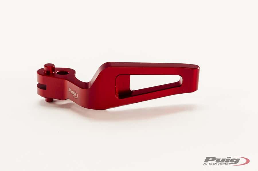 Puig Parking Brake Lever | Red | Yamaha TMAX 530 2012>Current-M8500R-Levers-Pyramid Motorcycle Accessories