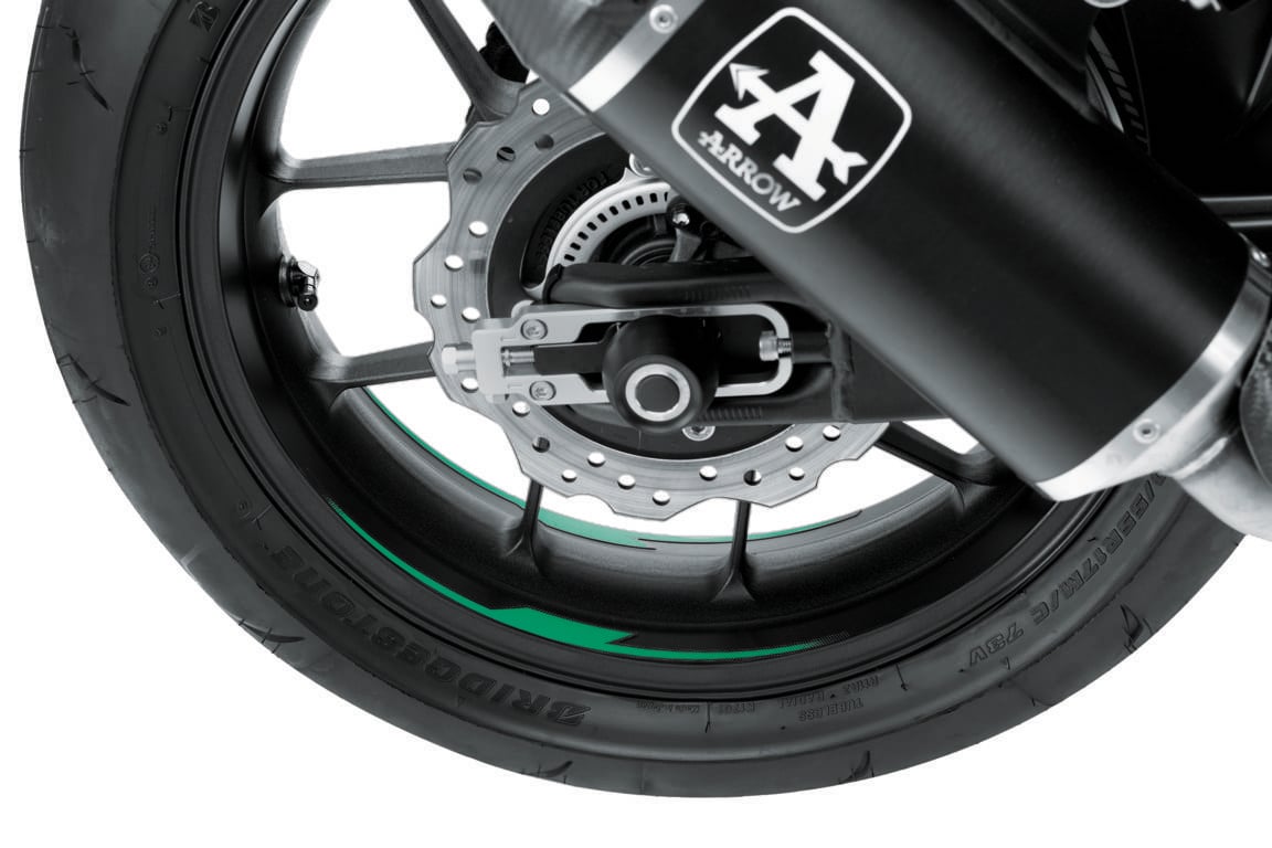 Puig Performance Rim Strips | Green-M21833V-Rim Tape-Pyramid Motorcycle Accessories