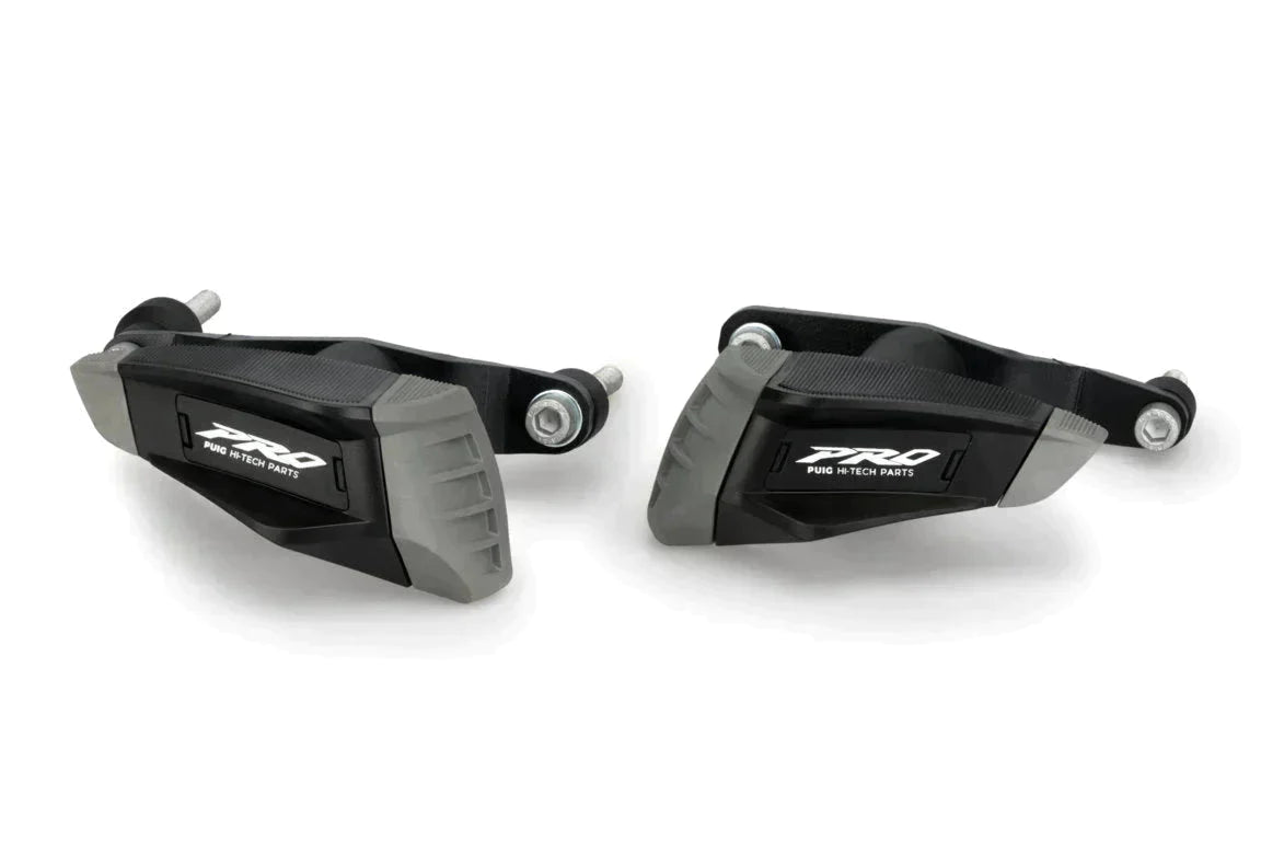 Puig Pro 2.0 Frame Sliders | Black | Honda CBR1000RR-R Fireblade 2024>Current-Crash Protection-Pyramid Motorcycle Accessories