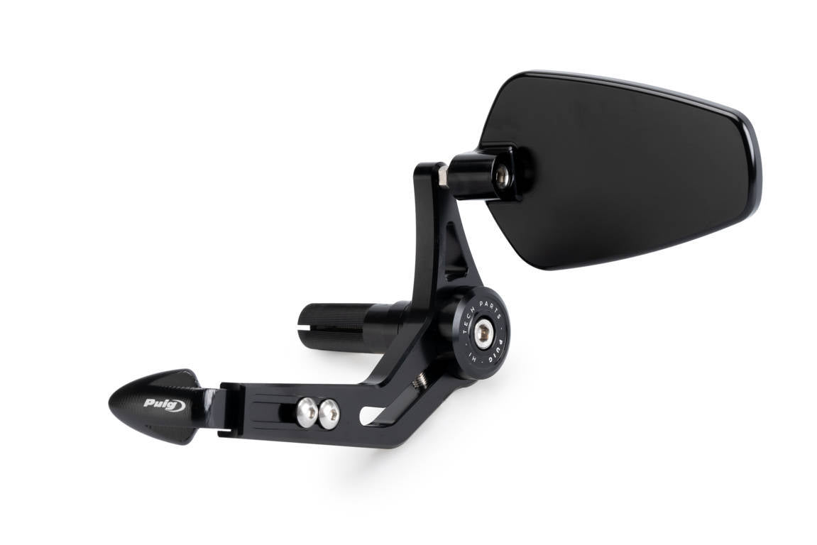 Puig Pro Clutch Lever Protector with Mirror | Black -  Shop name