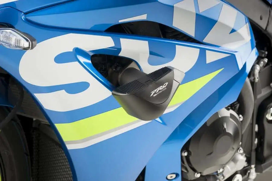 Puig Pro Frame Sliders | Black | Suzuki GSX-R1000 2017>Current -  Shop name