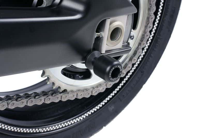 Puig Protective Spool Sliders M6 Fitment | Black-M4031N-Spool Sliders-Pyramid Motorcycle Accessories