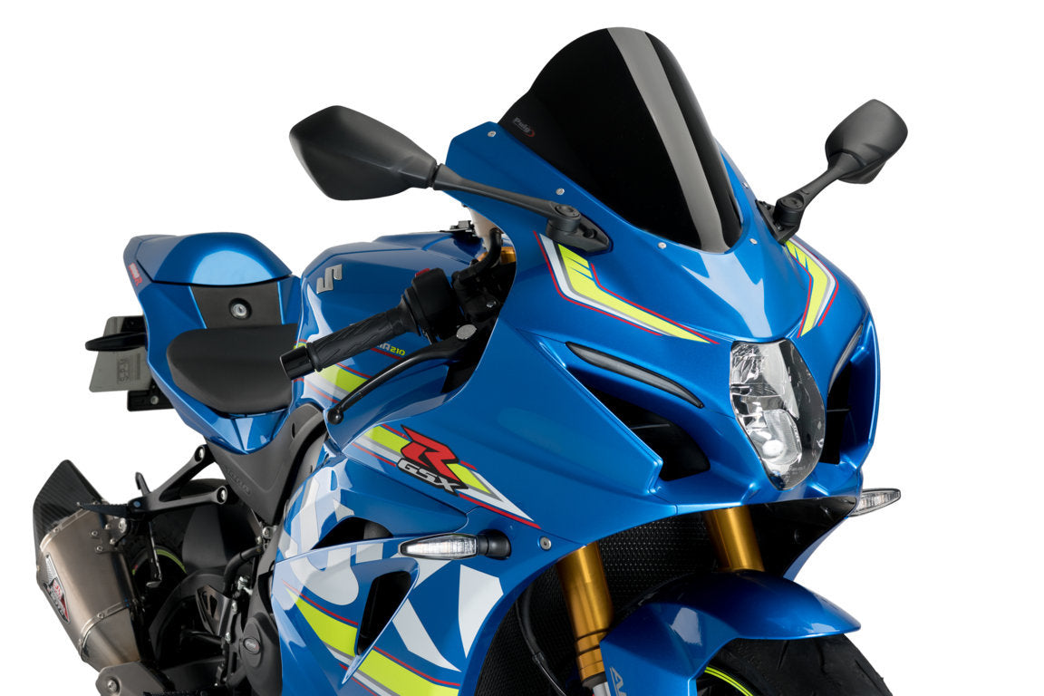 Puig R-Racer Screen | Black (Opaque) | Suzuki GSX-R1000 2017>2021 -  Shop name