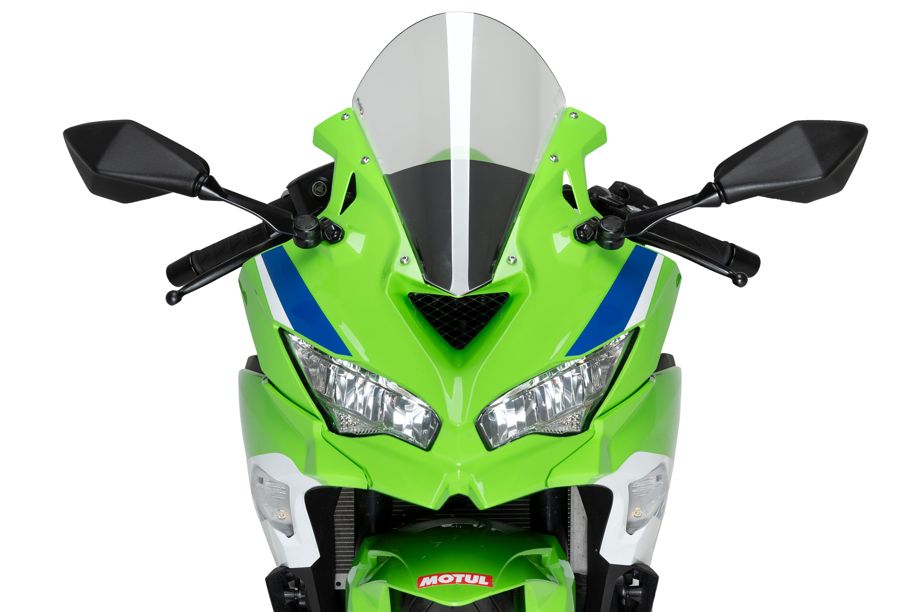 Puig R-Racer Screen | Clear | Kawasaki Ninja ZX-4R/RR 2024>Current-Screens-Pyramid Motorcycle Accessories