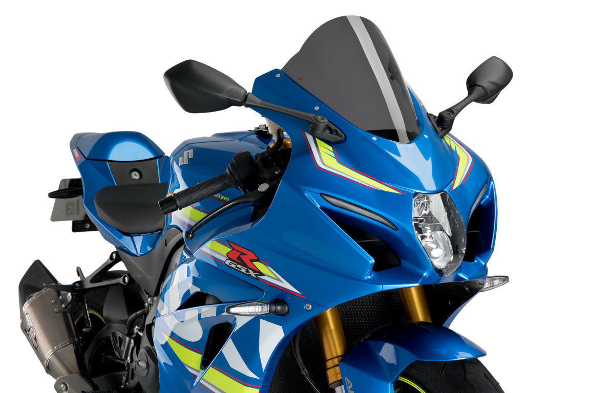 Puig R-Racer Screen | Dark Smoke | Suzuki GSX-R1000 2017>2021 -  Shop name