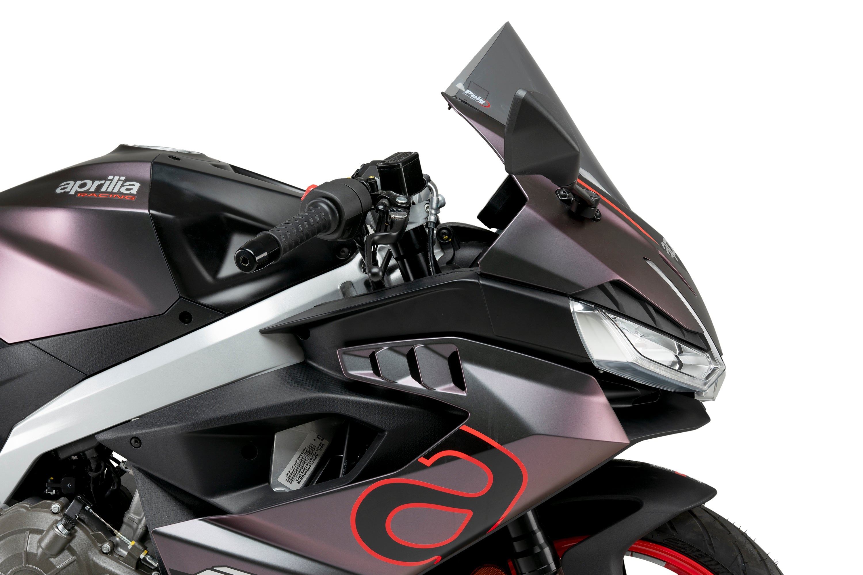 Puig R-Racer Screen | Light Smoke | Aprilia RS 457 2024>Current -  Shop name