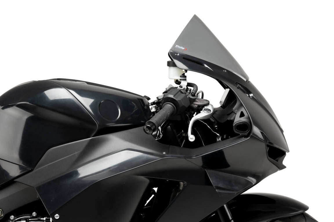 Puig RACING SCREEN CBR60RR 13- スモーク Puig R-Racer Screen | Light Smoke | Honda CBR600RR 2023>2025