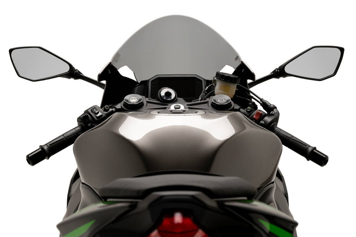 Puig R-Racer Screen | Light Smoke | Kawasaki Ninja ZX-6R 2024>Current -  Shop name