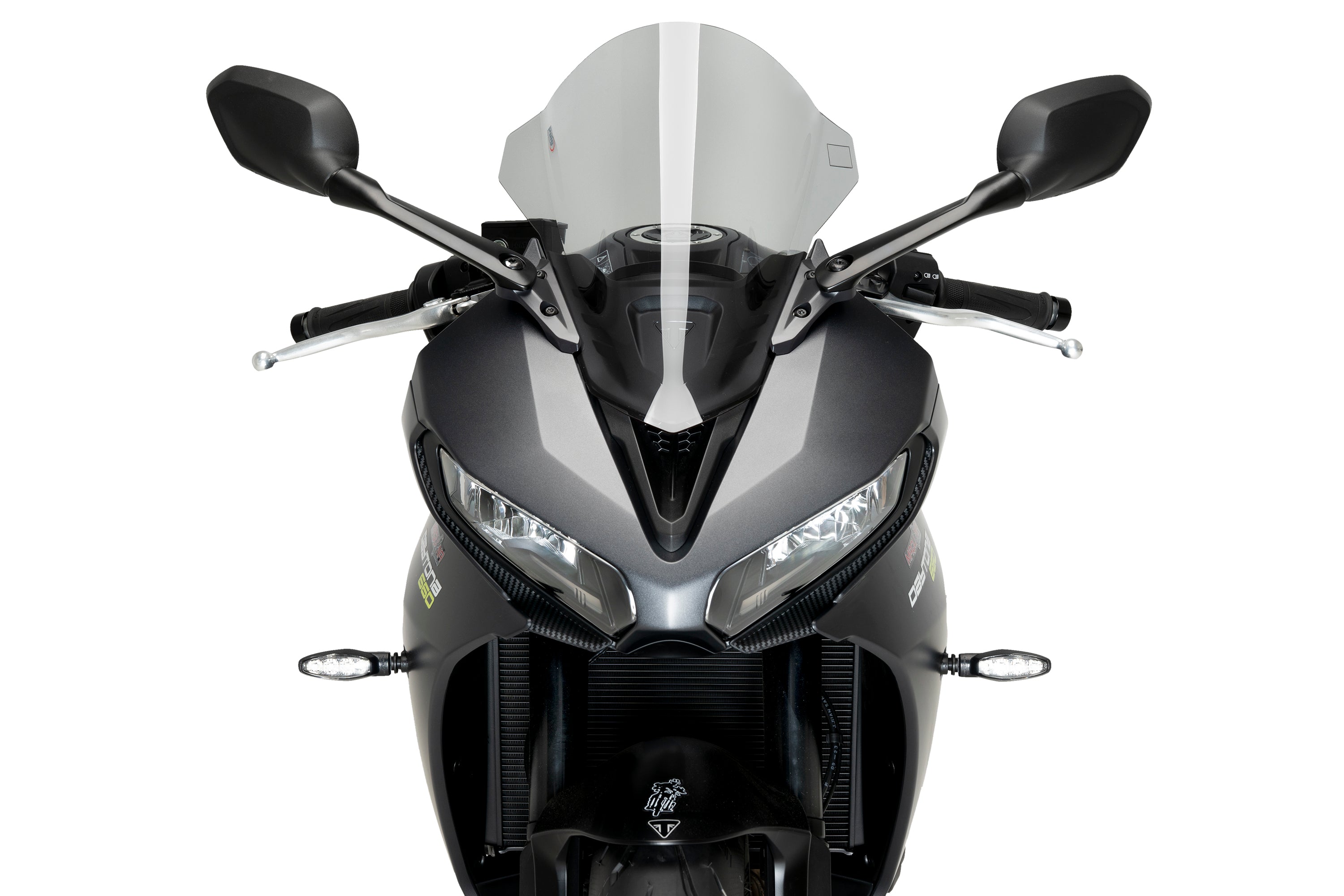 Puig R-Racer Screen| Light Smoke | Triumph Daytona 660 2024>Current -  Shop name