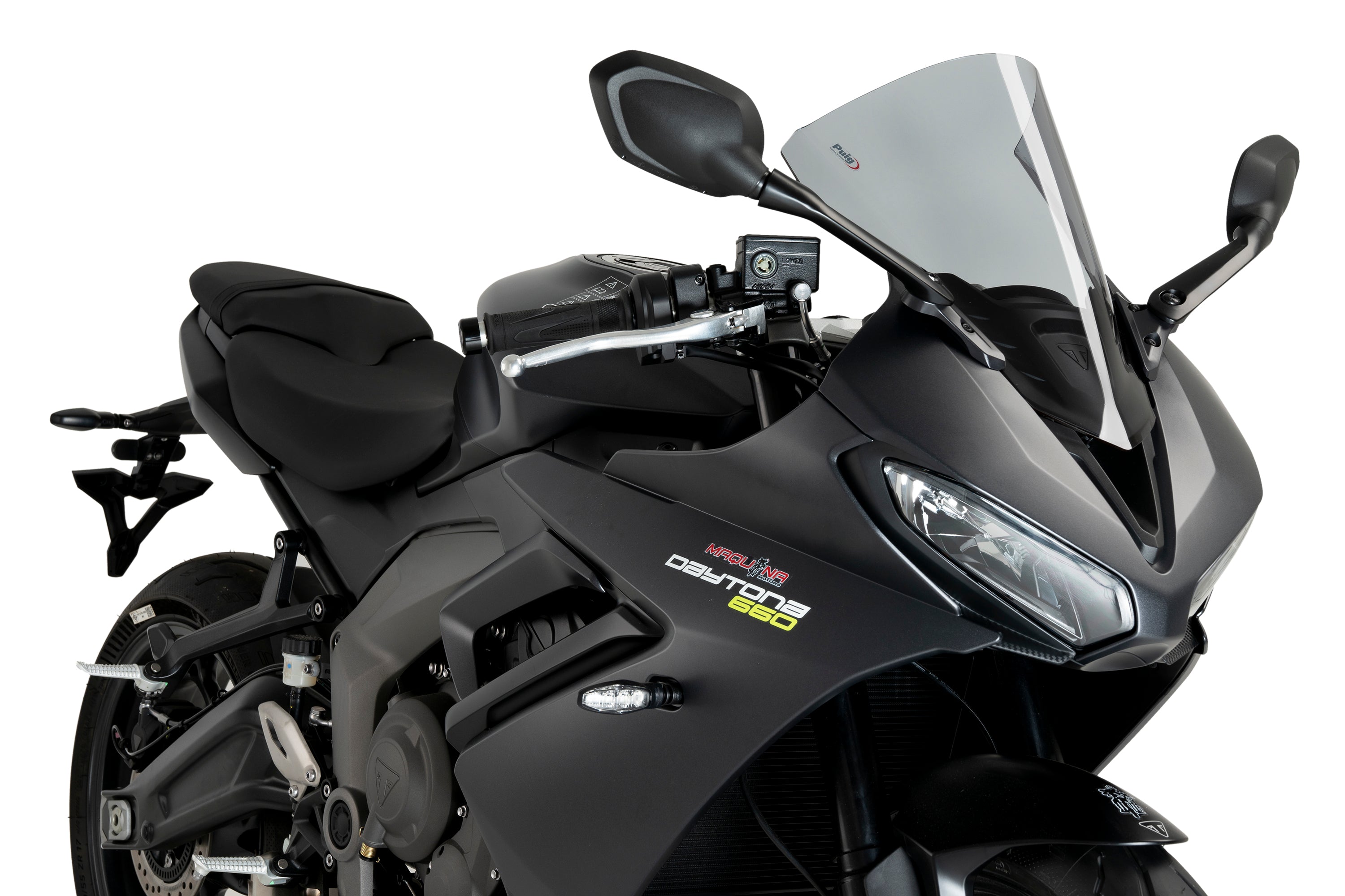 Puig R-Racer Screen| Light Smoke | Triumph Daytona 660 2024>Current -  Shop name