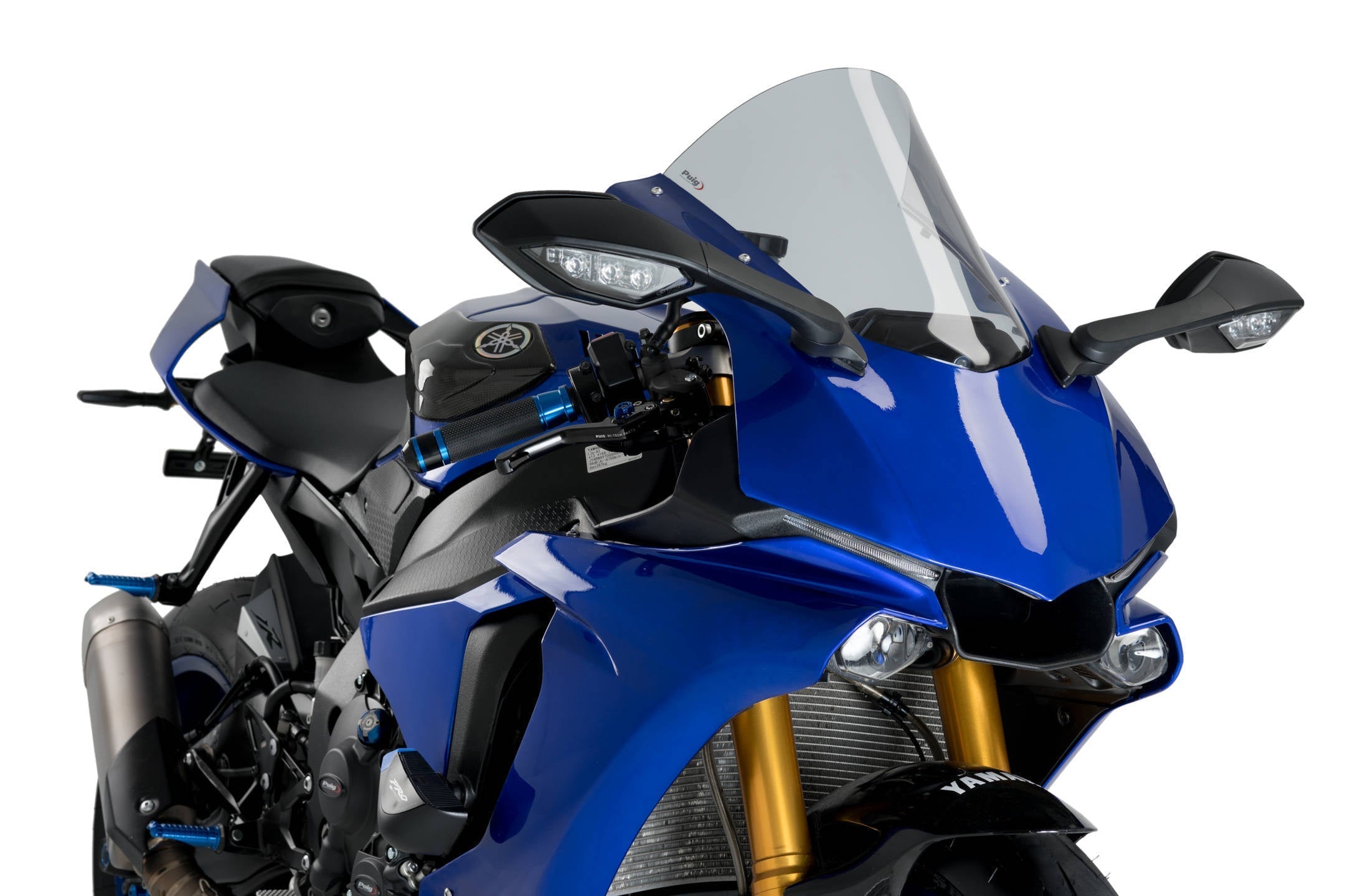 Puig R-Racer Screen | Light Smoke | Yamaha YZF-R1 2015>2019 -  Shop name