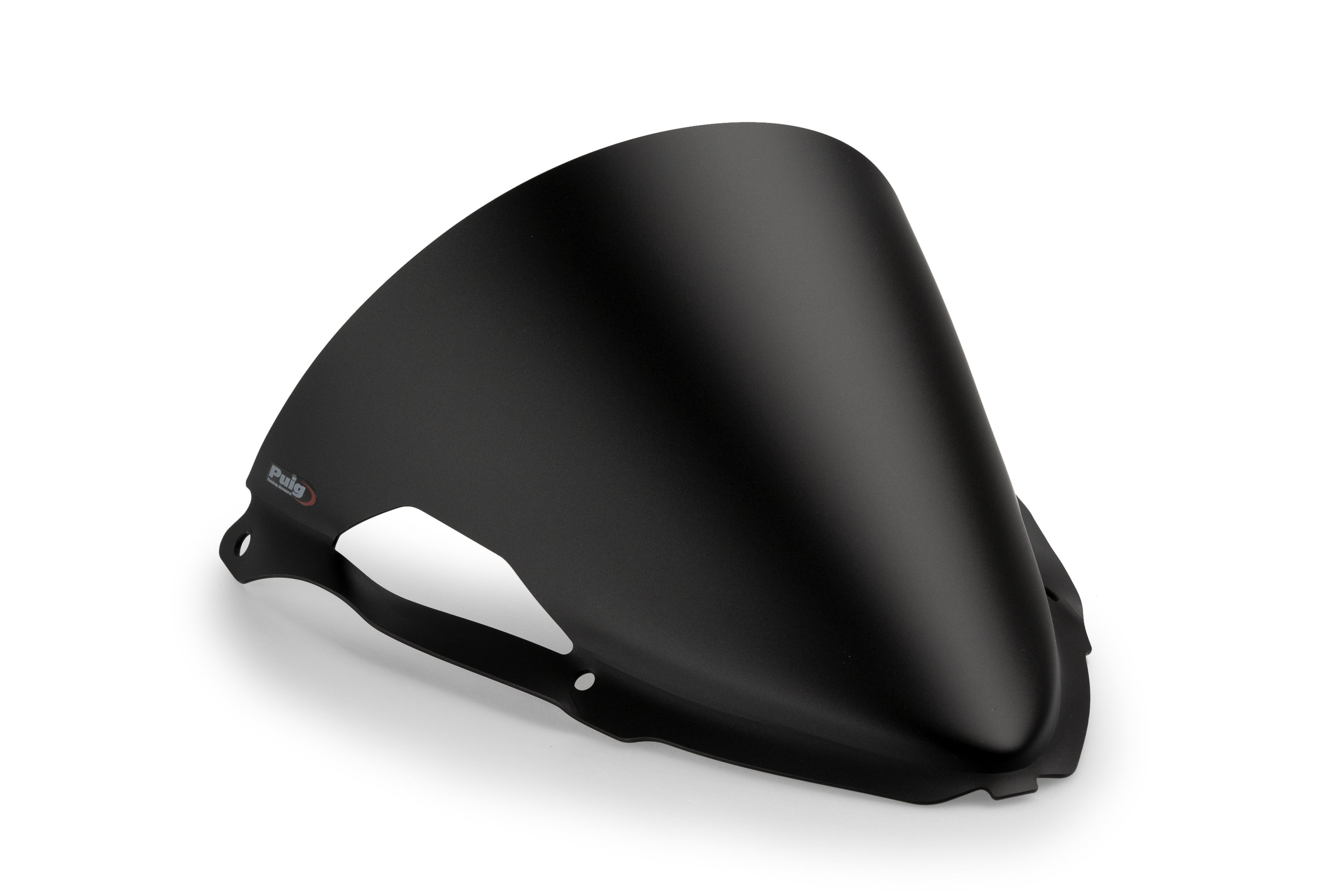 Puig R-Racer Screen | Matte Black (Opaque) | Kawasaki Ninja ZX-6R 2024>Current-Screens-Pyramid Motorcycle Accessories