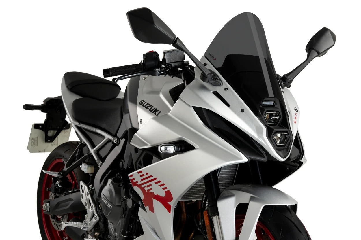 Puig R-Racing Screen | Dark Smoke | Suzuki GSX-8R 2024>Current -  Shop name