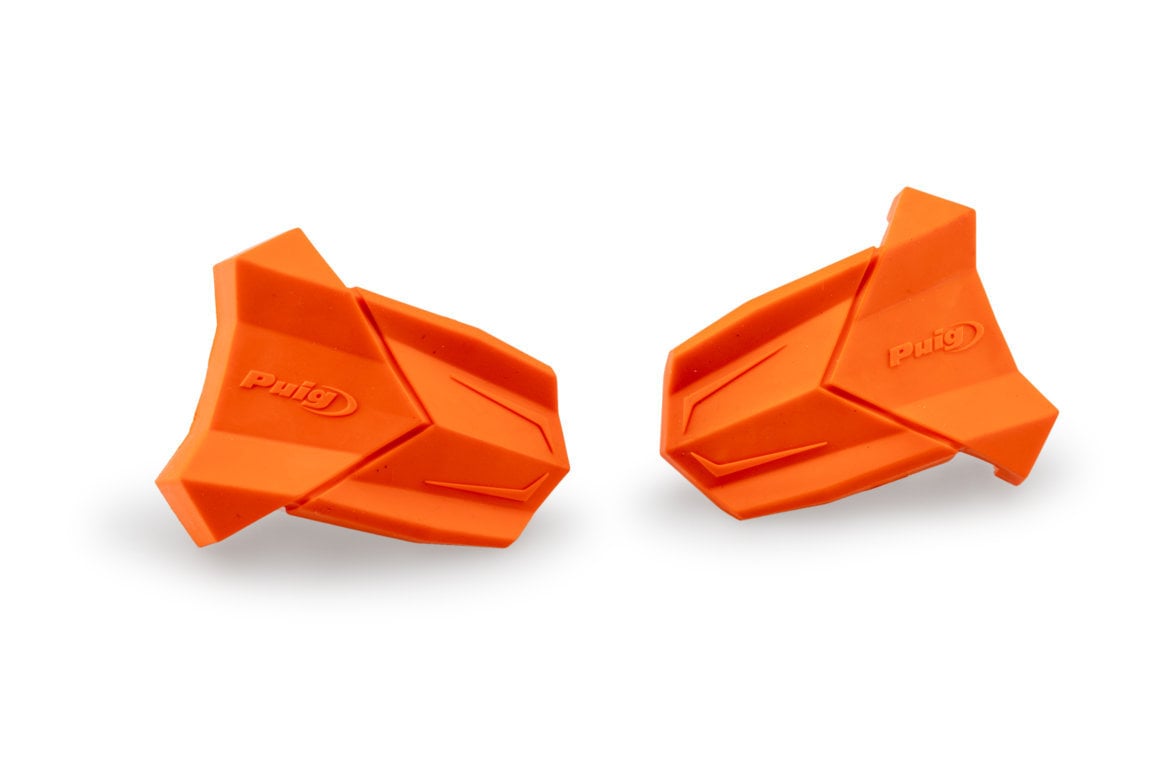 Puig R19 Frame Slider Spare Blocks | Orange -  Shop name