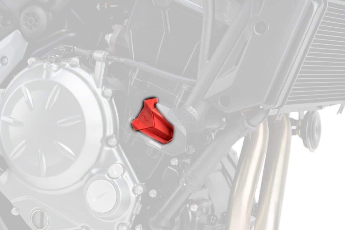 Puig R19 Frame Slider Spare Blocks | Red -  Shop name