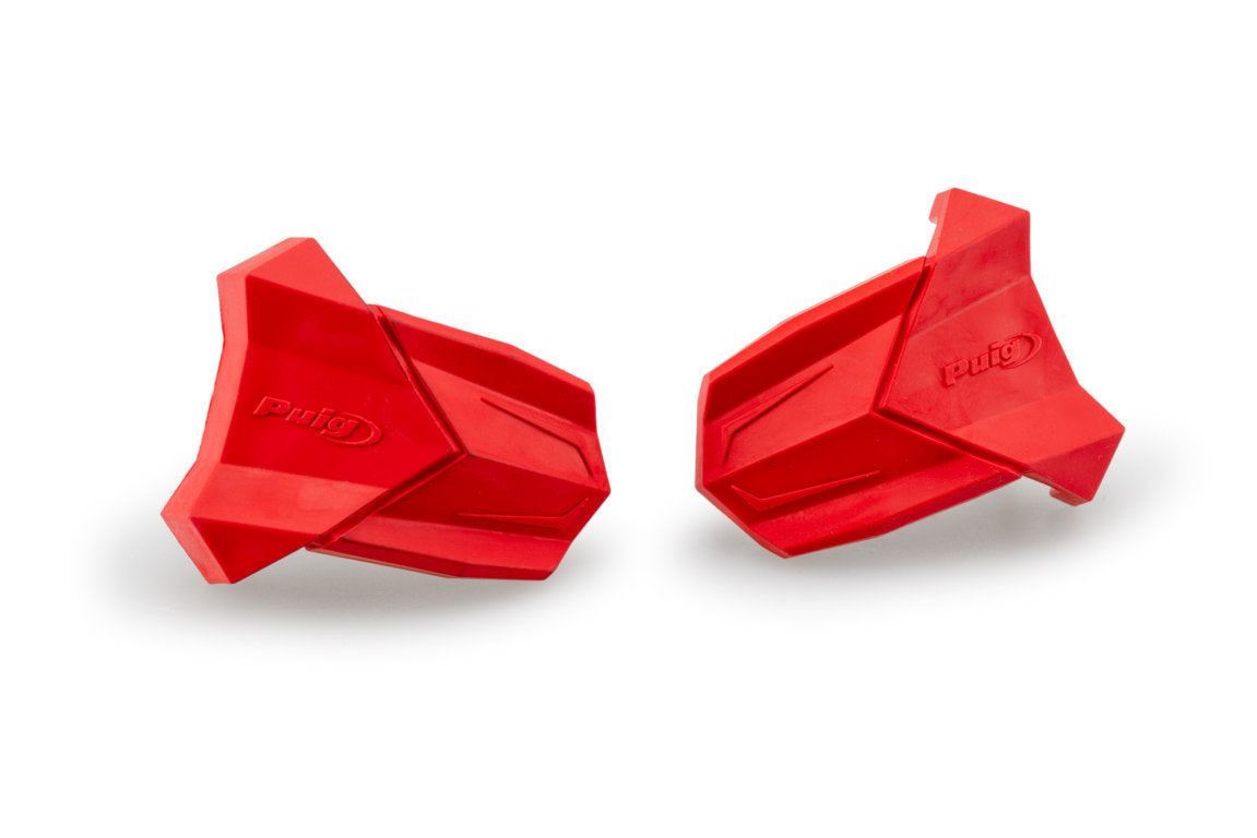 Puig R19 Frame Slider Spare Blocks | Red -  Shop name
