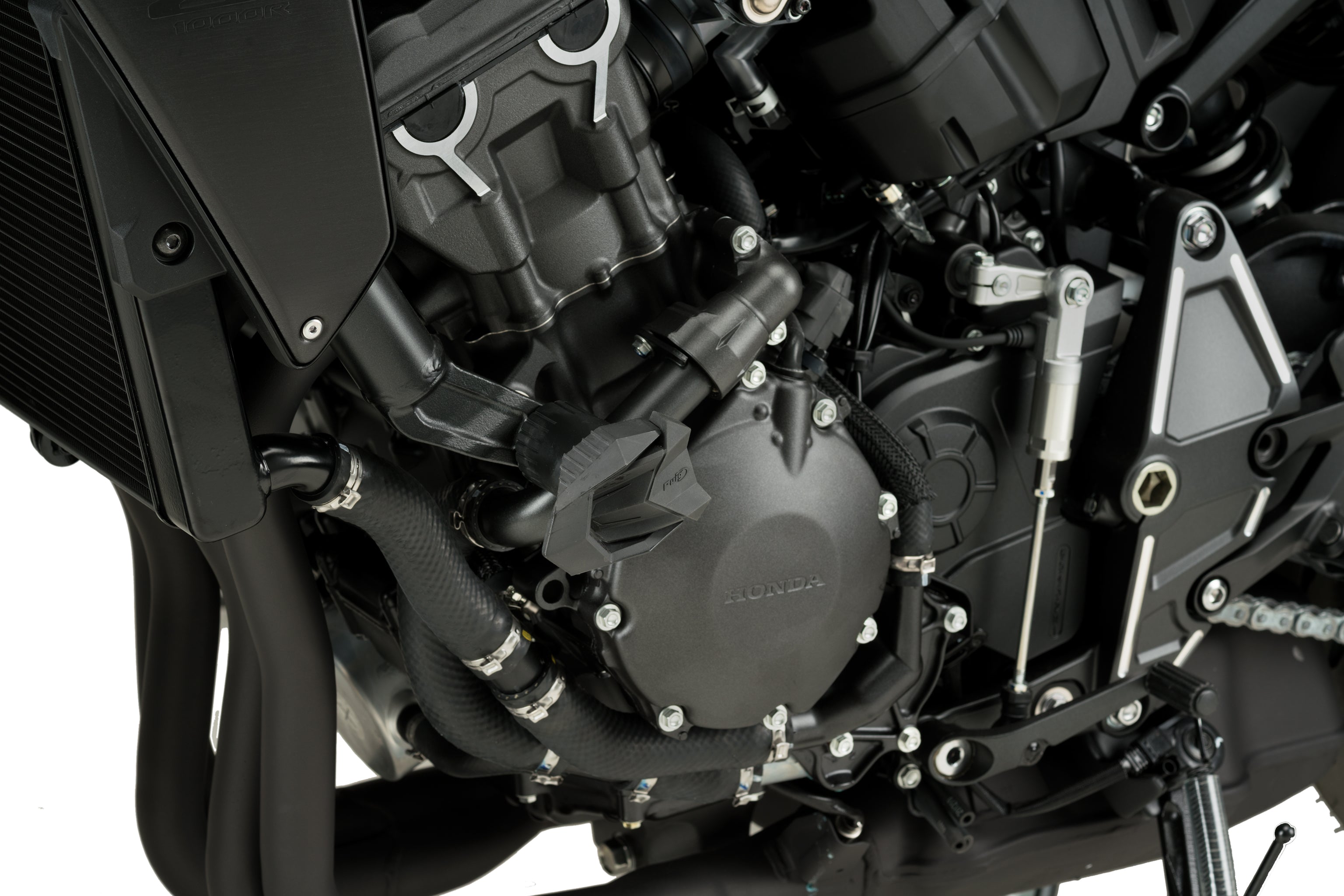 Puig R19 Frame Sliders | Black | Honda CB 1000 R 2018>Current -  Shop name