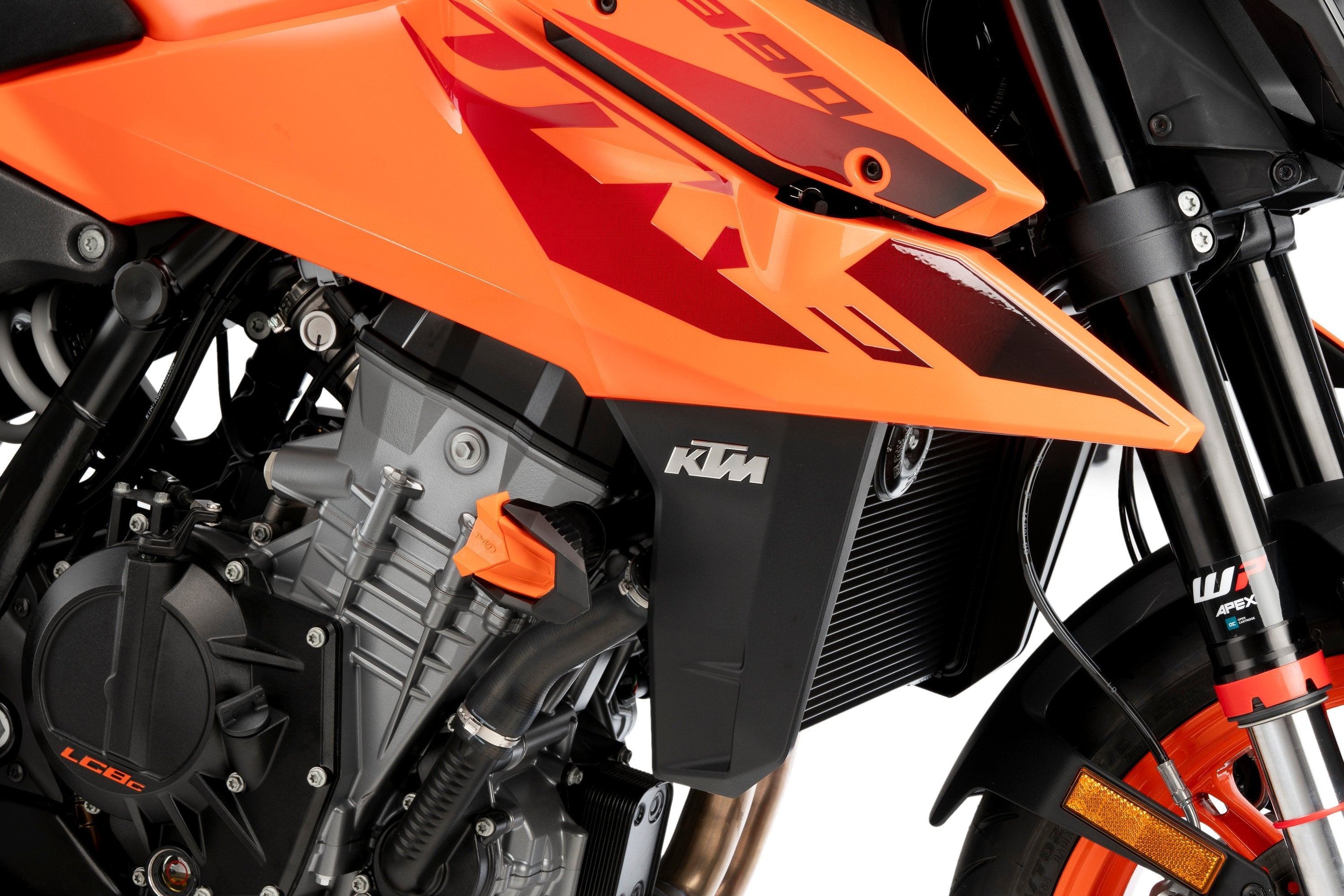 Puig R19 Frame Sliders | Black | KTM 990 Duke 2024>Current-Crash Protection-Pyramid Motorcycle Accessories