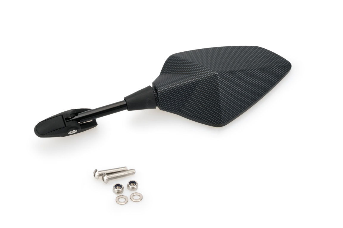 Puig RS1 Mirror Left - Fairing Mounted | Carbon Look-M7345C-Mirrors-Pyramid Motorcycle Accessories