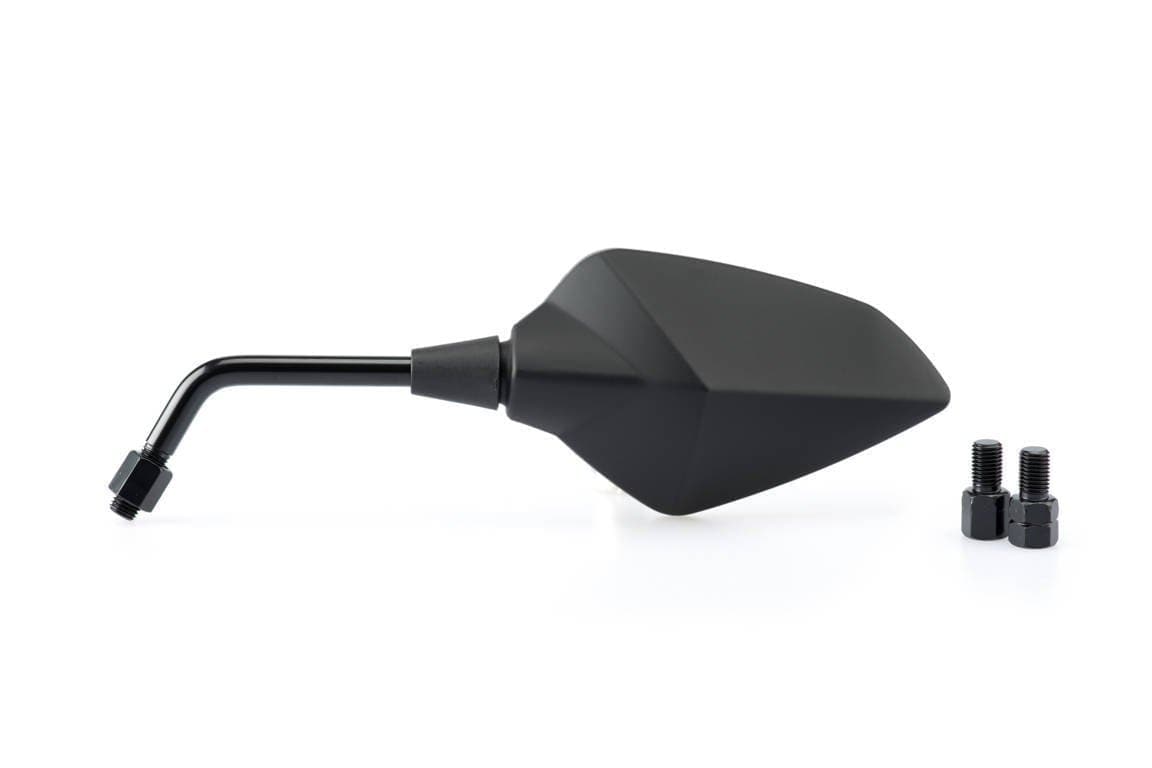 Puig RS1 Mirror Left - M10 Fitment | Black-M7341N-Mirrors-Pyramid Motorcycle Accessories