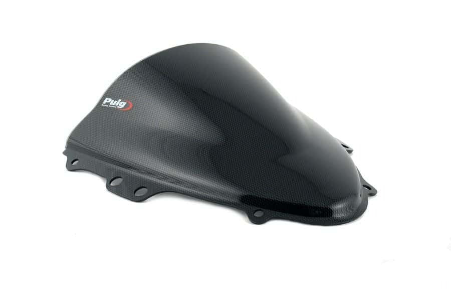 Puig Racing Screen | Carbon Look | Suzuki GSX-R600 2004>2005-M1655C-Screens-Pyramid Motorcycle Accessories