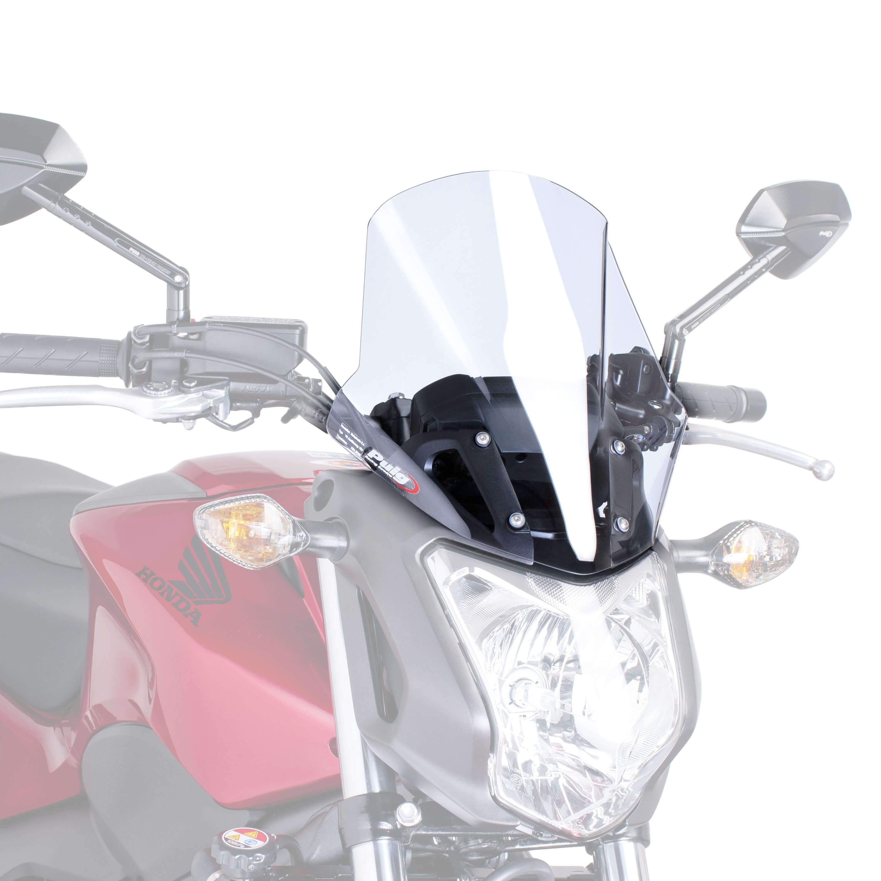 Puig Racing Screen | Clear | Honda NC 700 S 2012>2013 -  Shop name