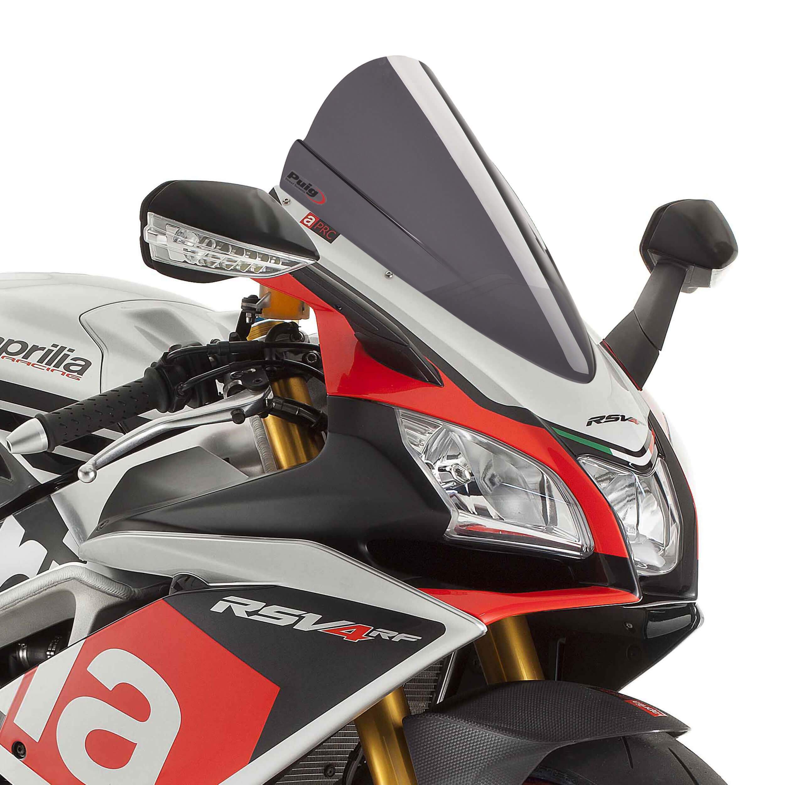 Puig Racing Screen | Dark Smoke | Aprilia RSV4 RF 2015>2020 -  Shop name
