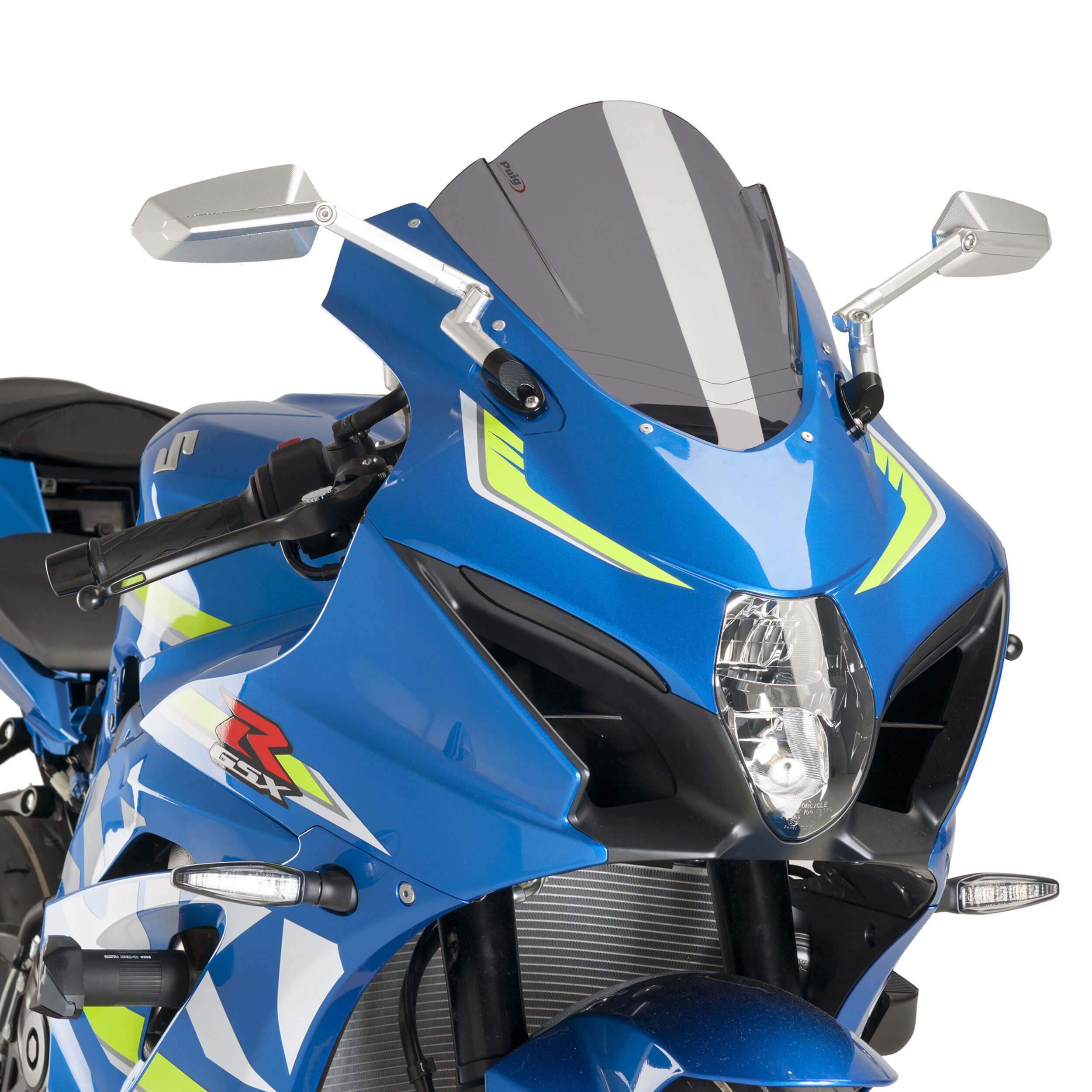 Puig Racing Screen | Dark Smoke | Suzuki GSX-R1000 2017>Current-M9013F-Screens-Pyramid Motorcycle Accessories