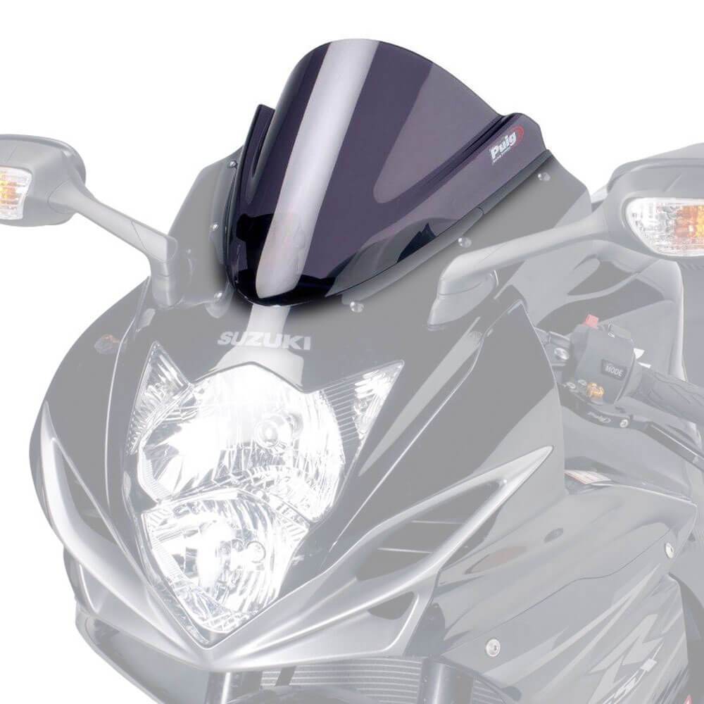 Puig Racing Screen | Dark Smoke | Suzuki GSX-R600 2011>Current-M5605F-Screens-Pyramid Motorcycle Accessories