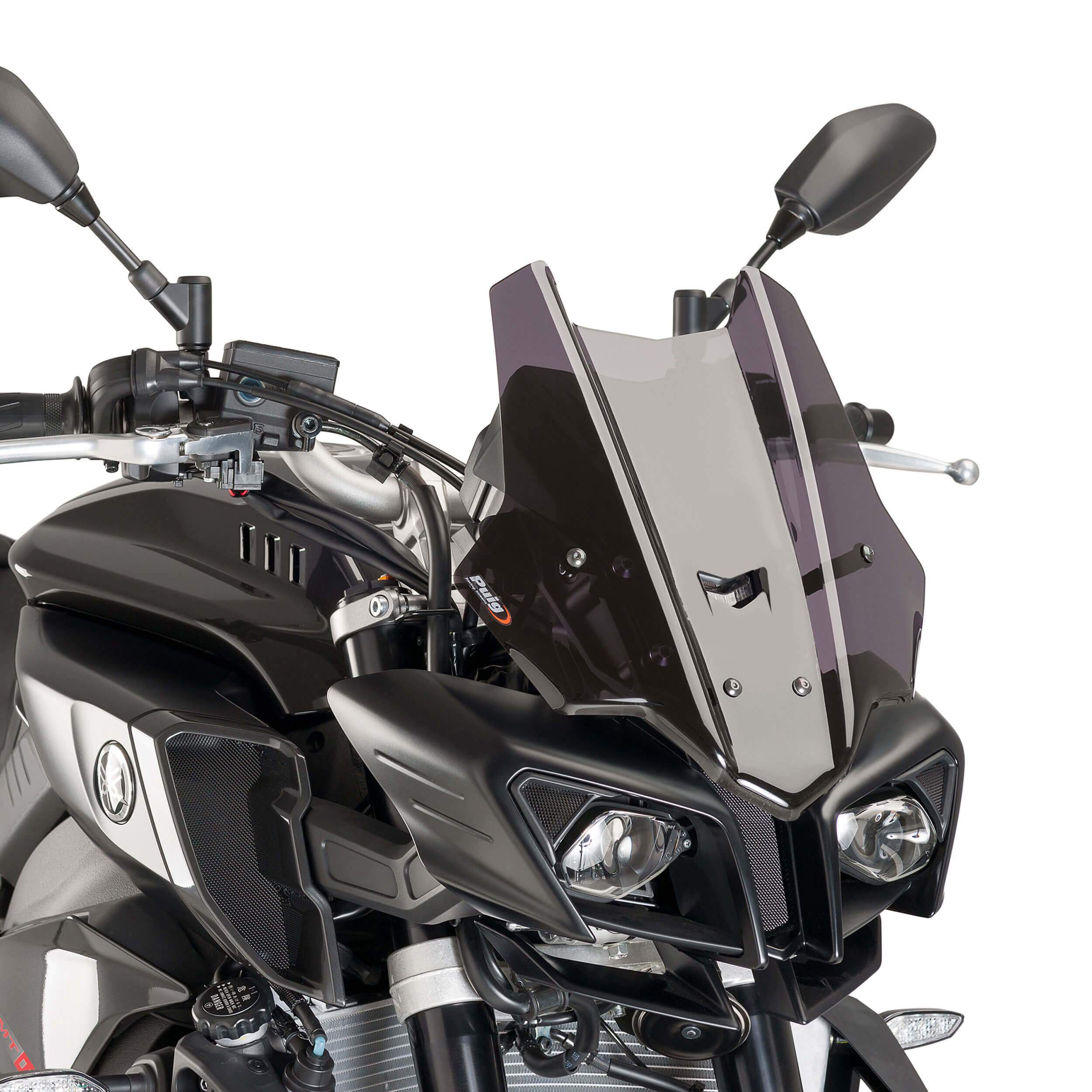 Puig Racing Screen | Dark Smoke | Yamaha FZ-10 2016>2017 -  Shop name