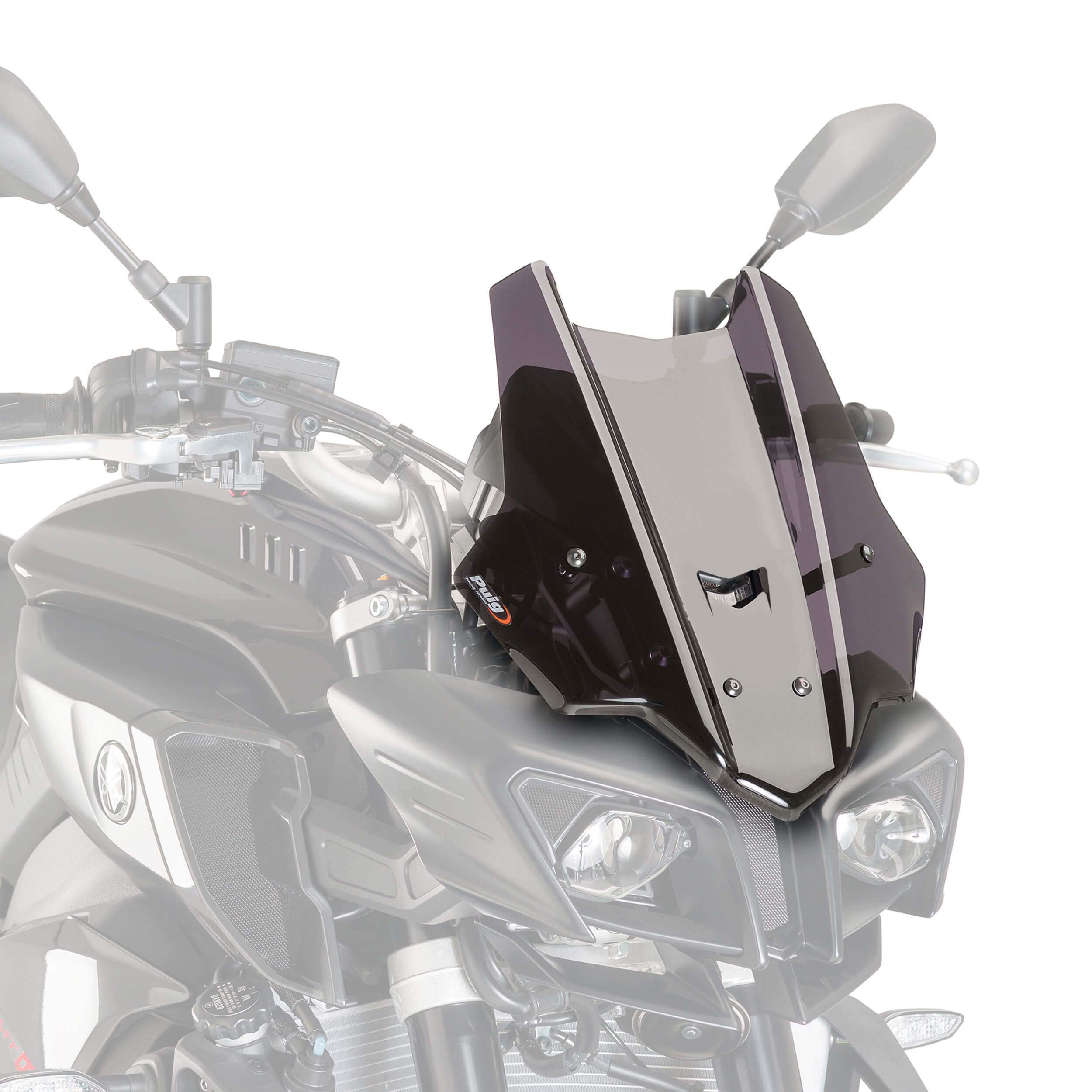 Puig Racing Screen | Dark Smoke | Yamaha FZ-10 2016>2017 -  Shop name