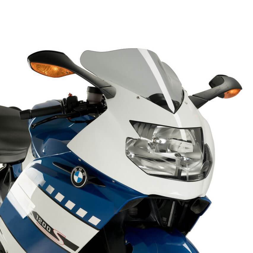 Puig Racing Screen | Light Smoke | BMW K 1300 S 2009>2016-Screens-Pyramid Motorcycle Accessories