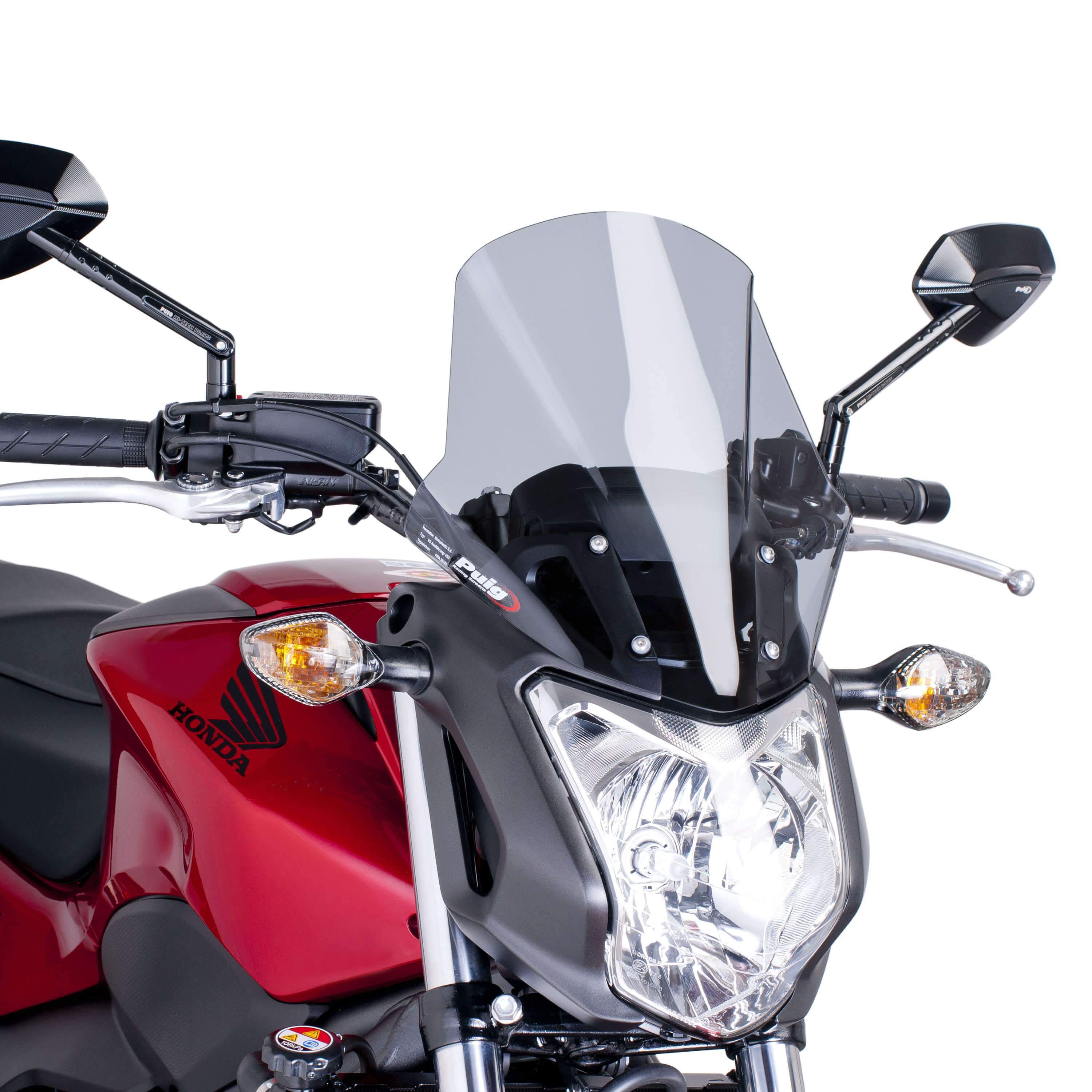 Puig Racing Screen | Light Smoke | Honda NC 700 S 2012>2013 -  Shop name
