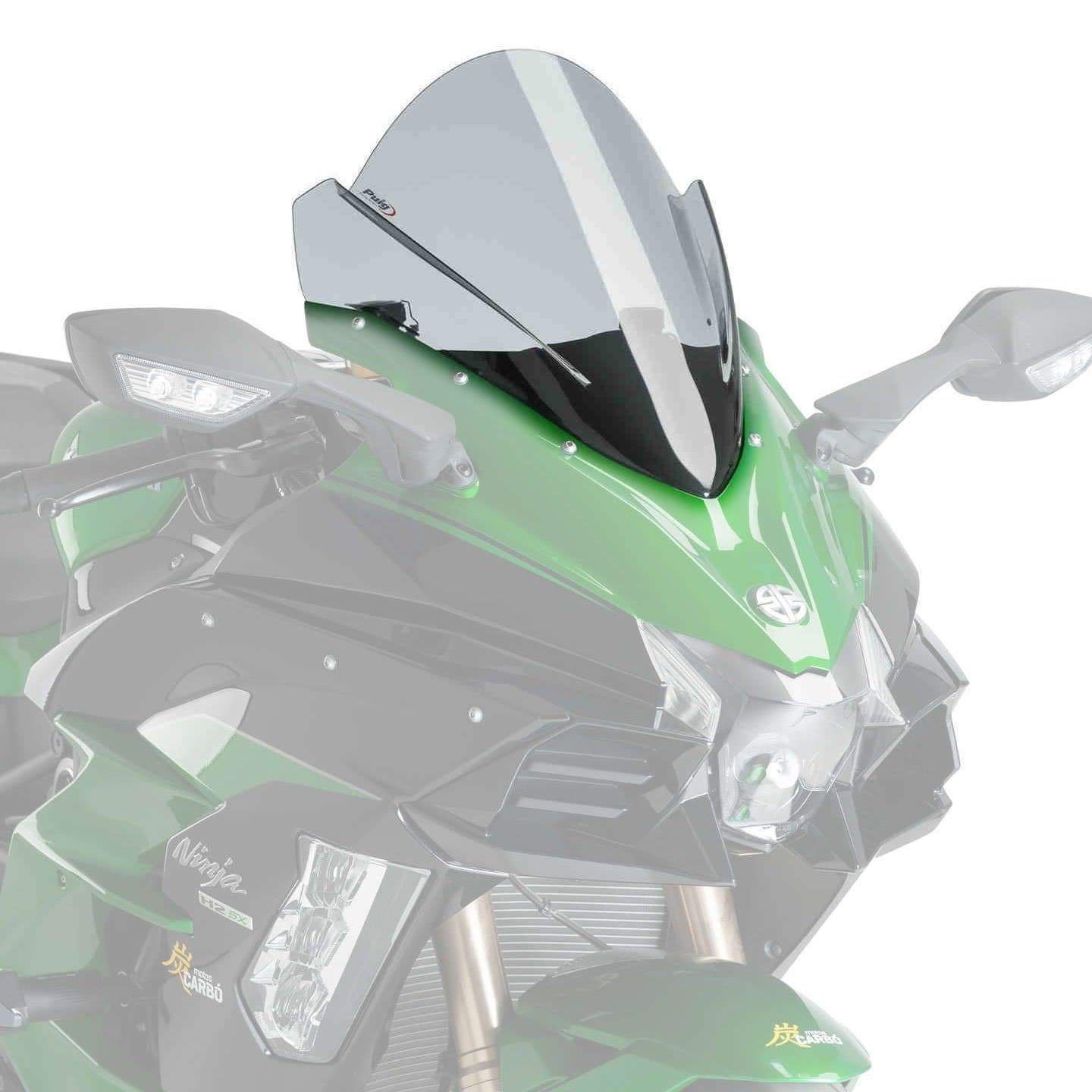 Puig Racing Screen | Light Smoke | Kawasaki Ninja H2 SX 2018>2022 -  Shop name