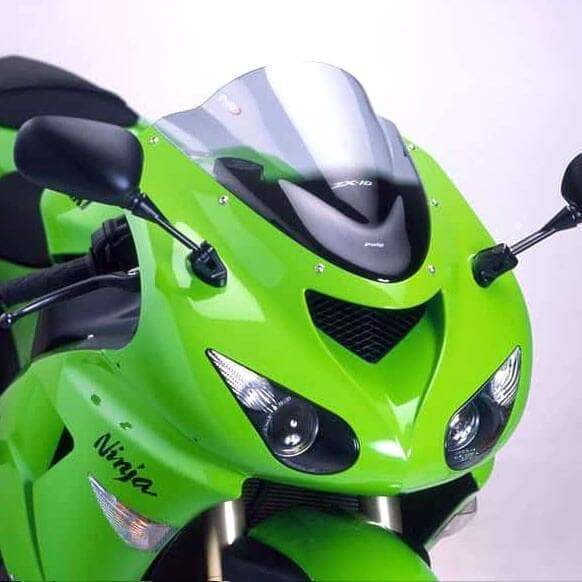Puig Racing Screen | Light Smoke | Kawasaki Ninja ZX-6R 2005>2008 -  Shop name